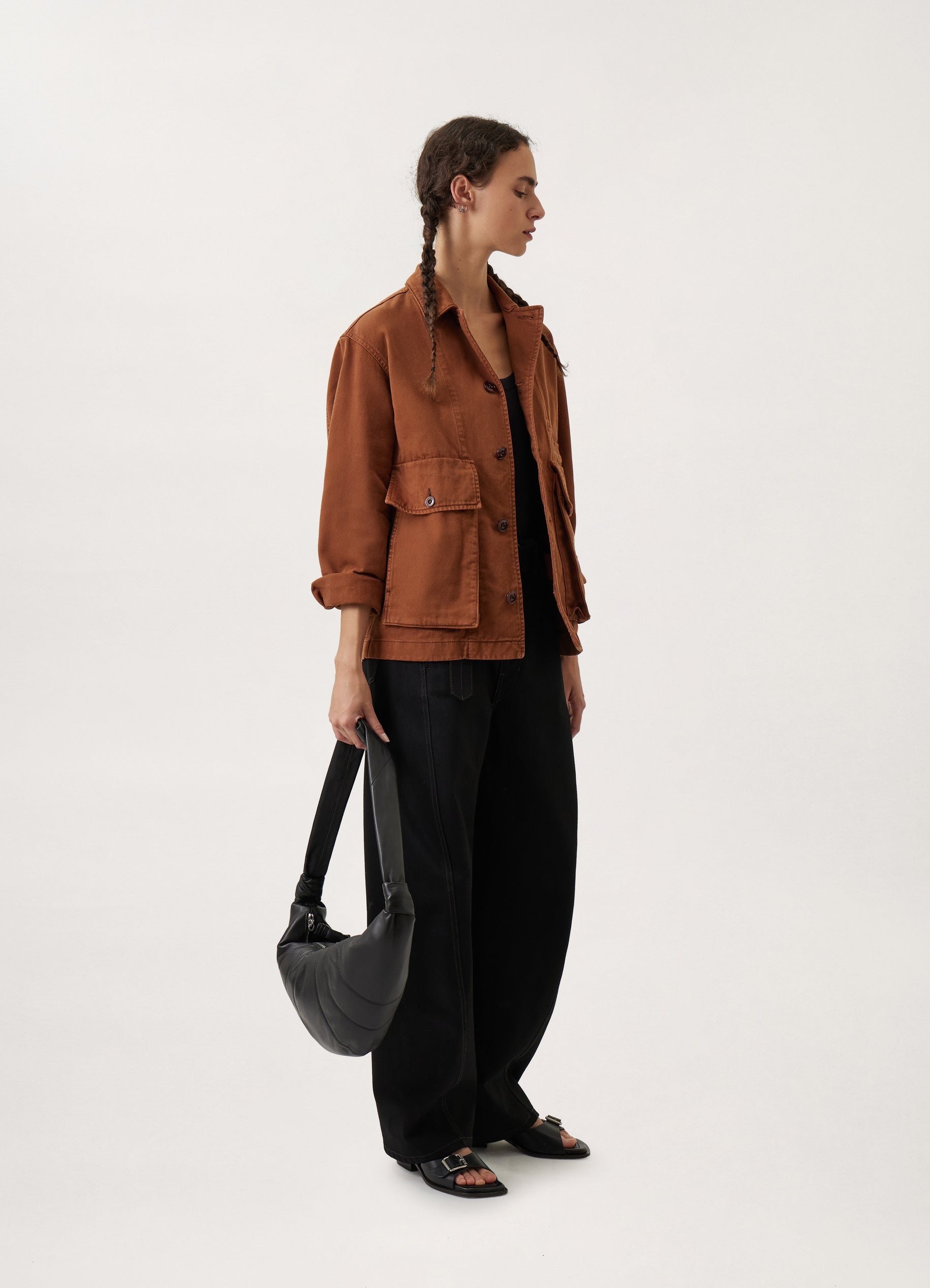 BOXY JACKET
GARMENT DYED DENIM - 7
