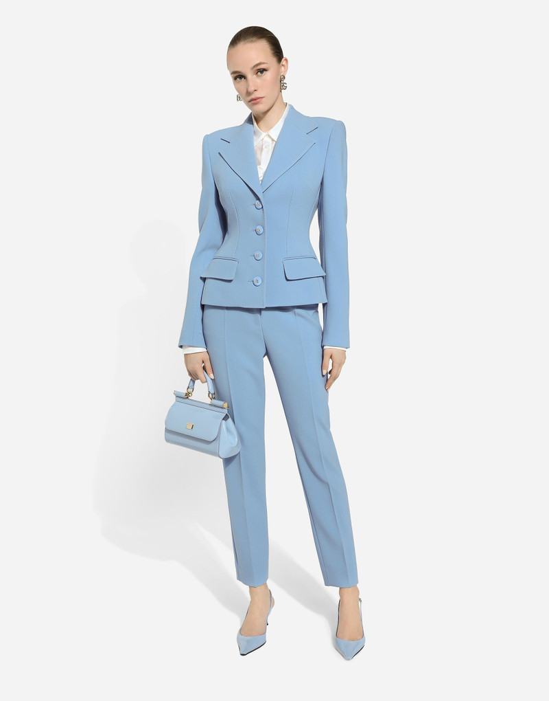 Tailored wool crêpe pants 6