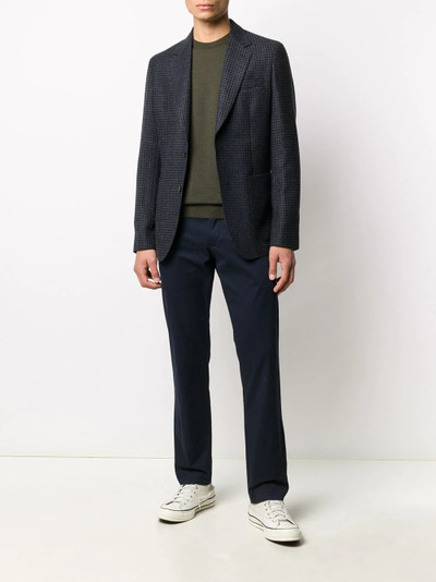 Paul Smith houndstooth single-breasted jacket outlook