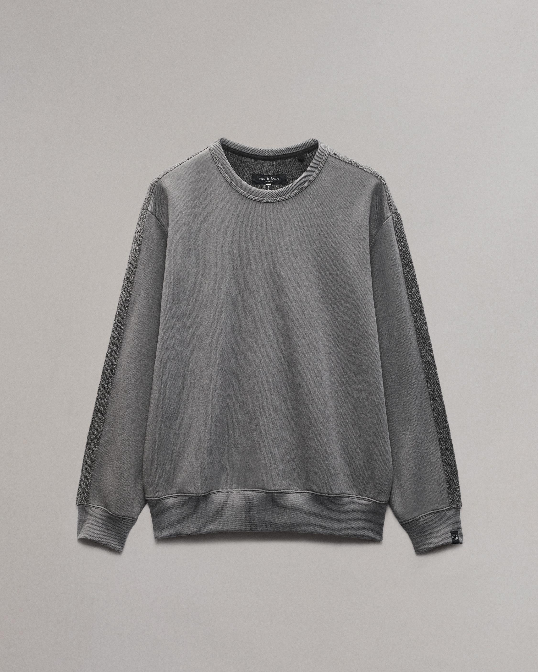 Raw-Edge Cotton Sweatshirt - 1