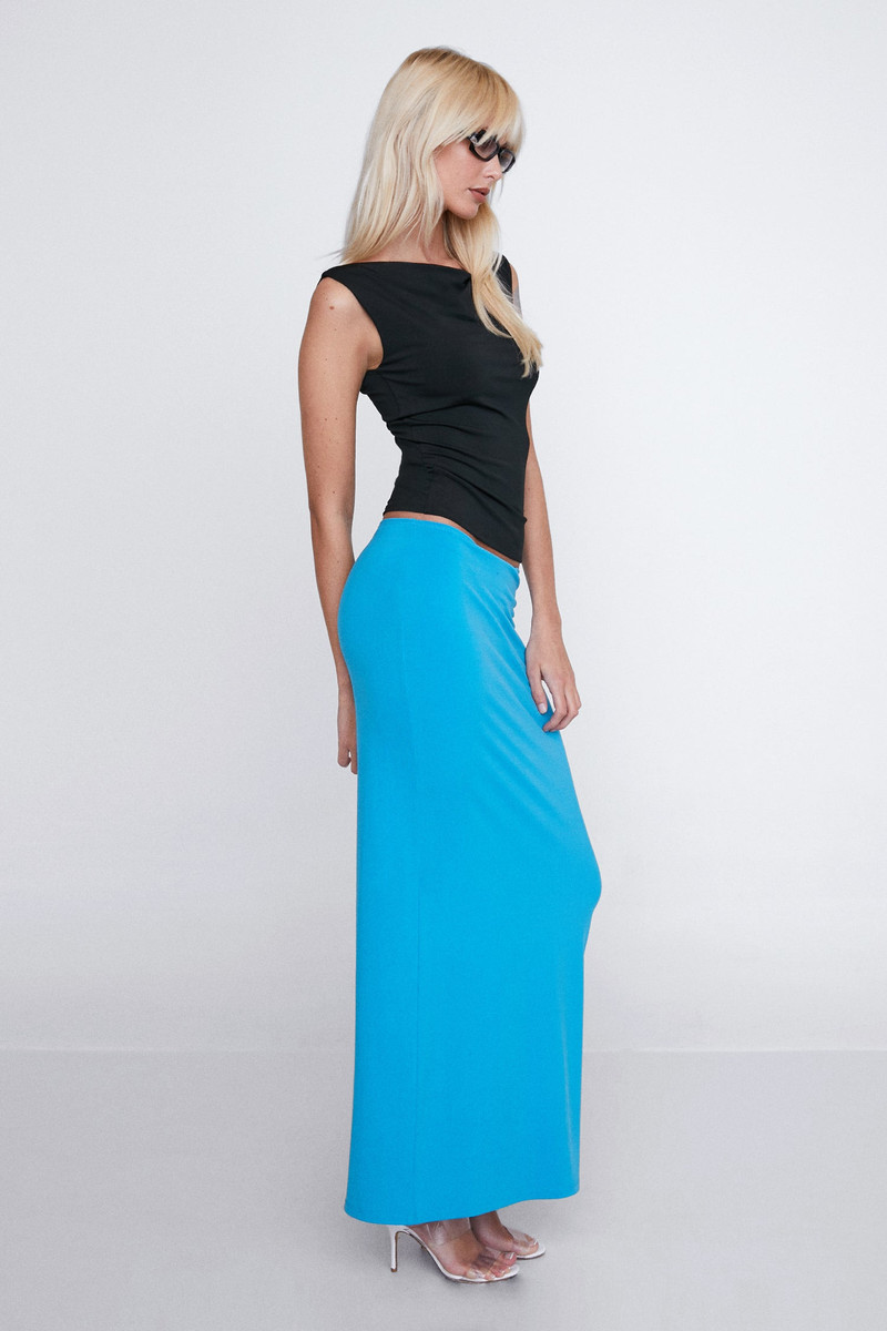 miaou CHIARA SKIRT - CERULEAN outlook
