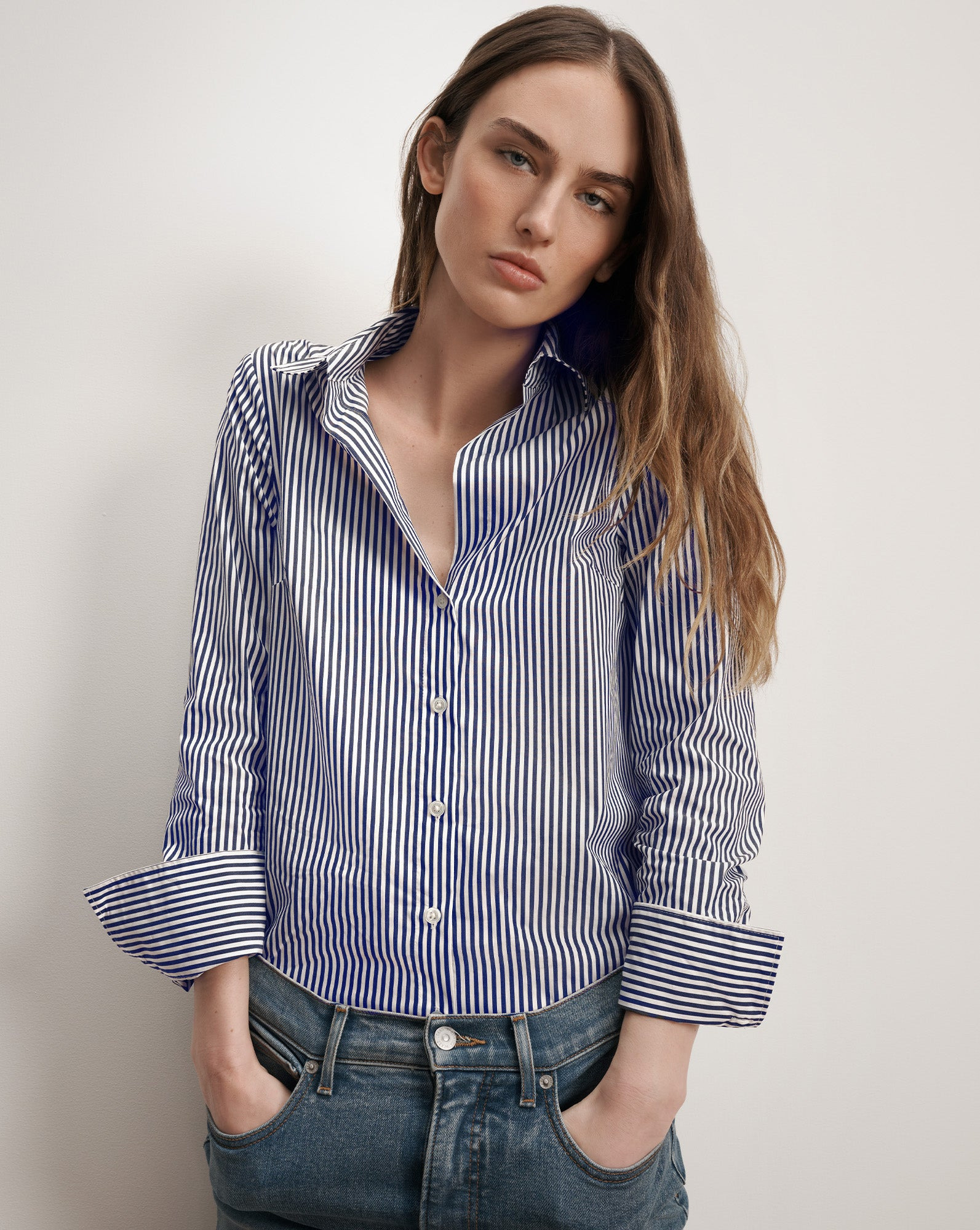 AMELIA BUTTON-DOWN SHIRT - 2