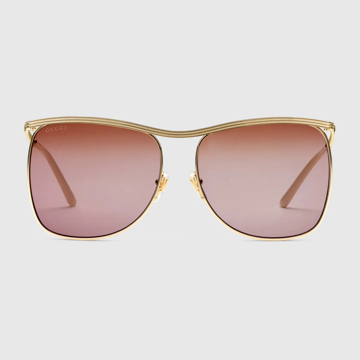 Square-frame sunglasses - 1