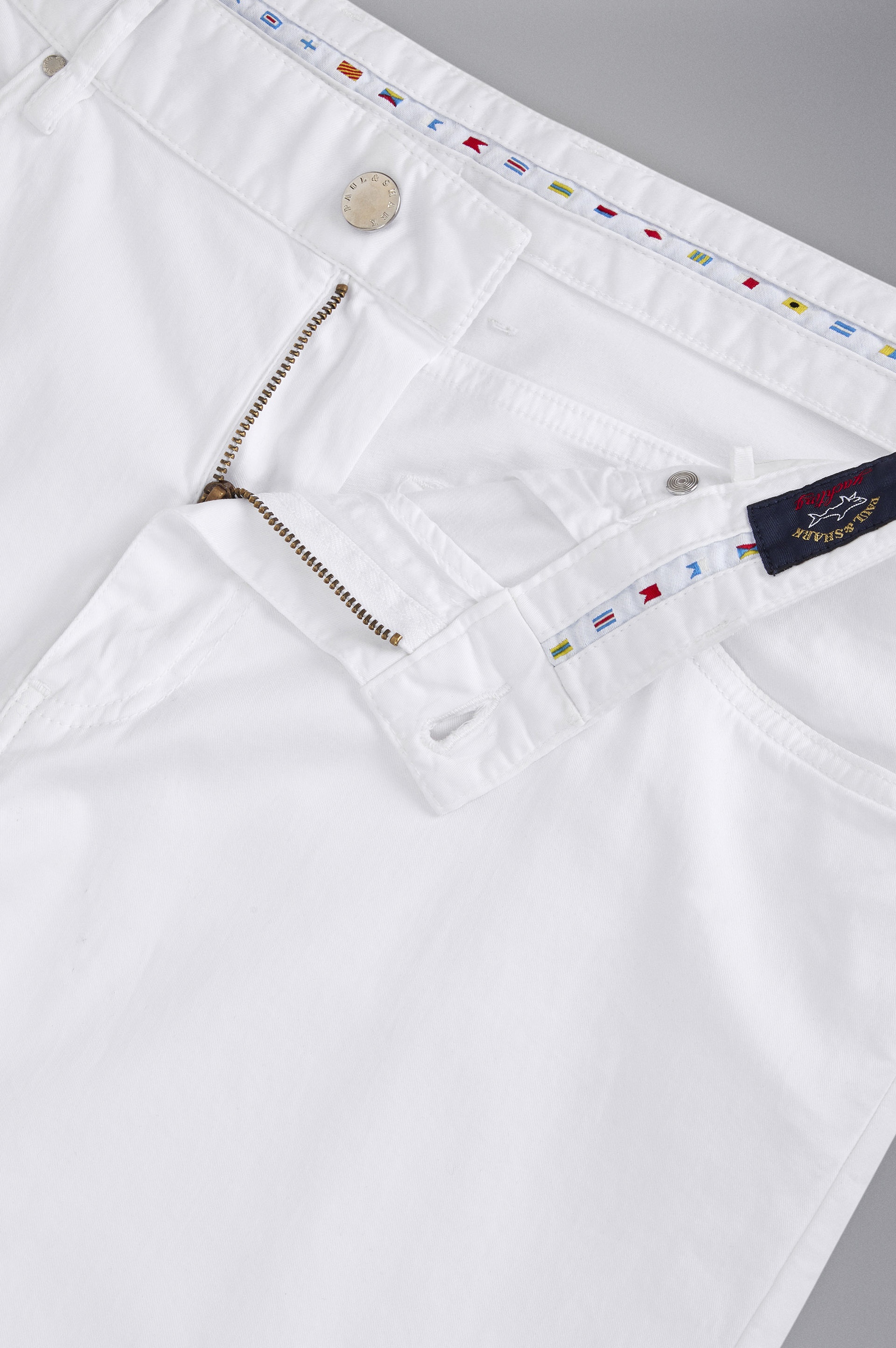 STRETCH COTTON TROUSERS - 5