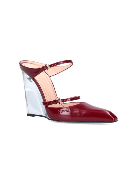 Gucci Women Wedge Sabots - 2