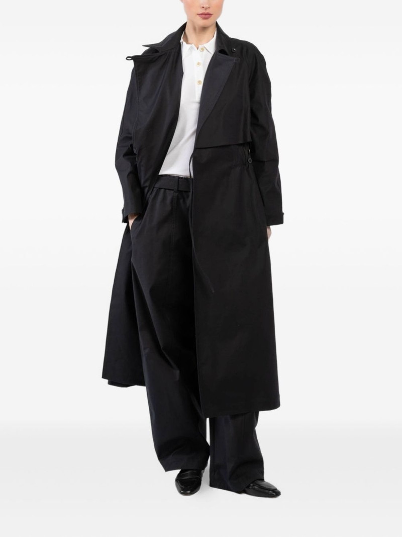 ROSETTA GETTY elasticated trench coat outlook