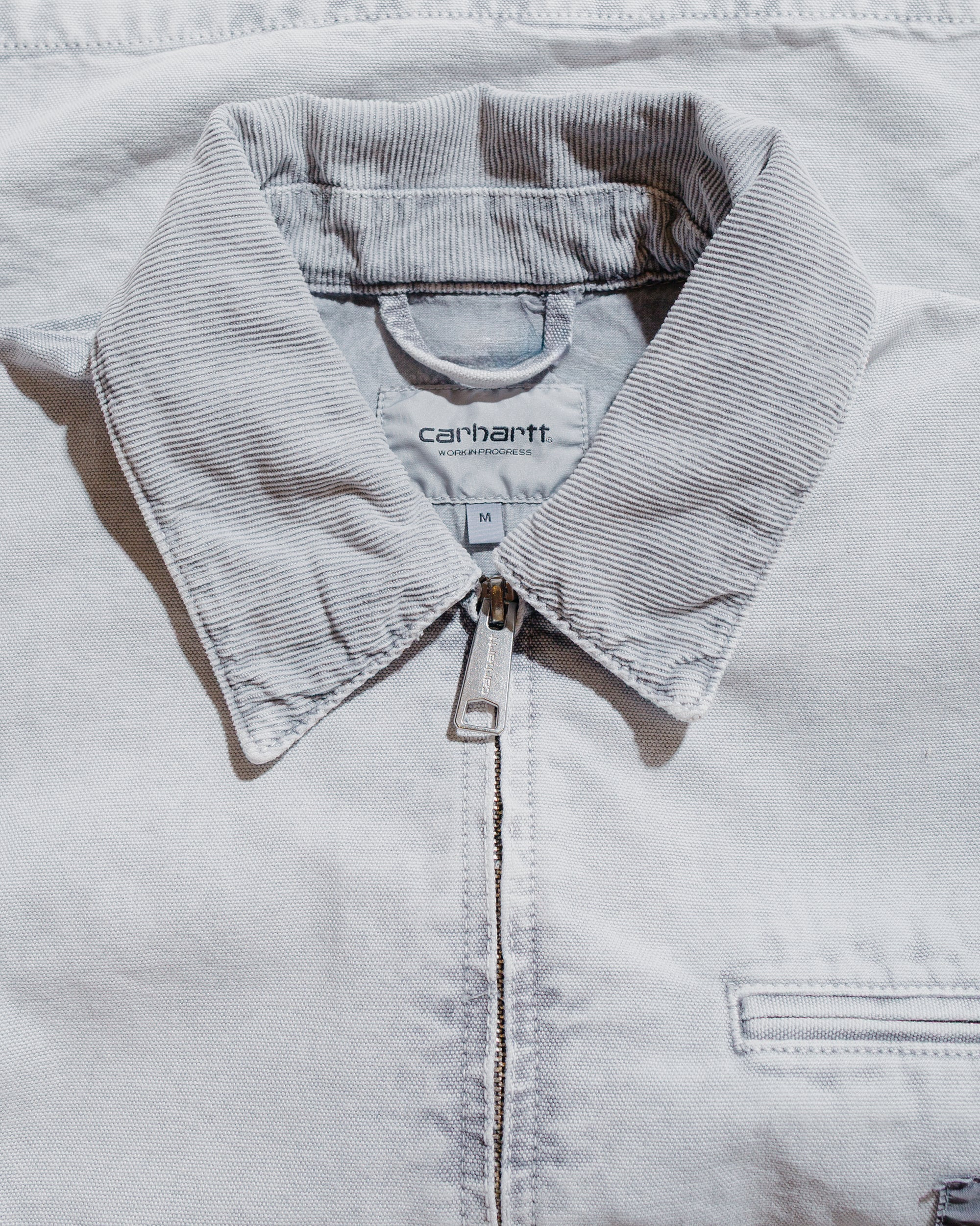 Carhartt W.I.P. OG Detroit Jacket Black/Black Chalk Washed - 5