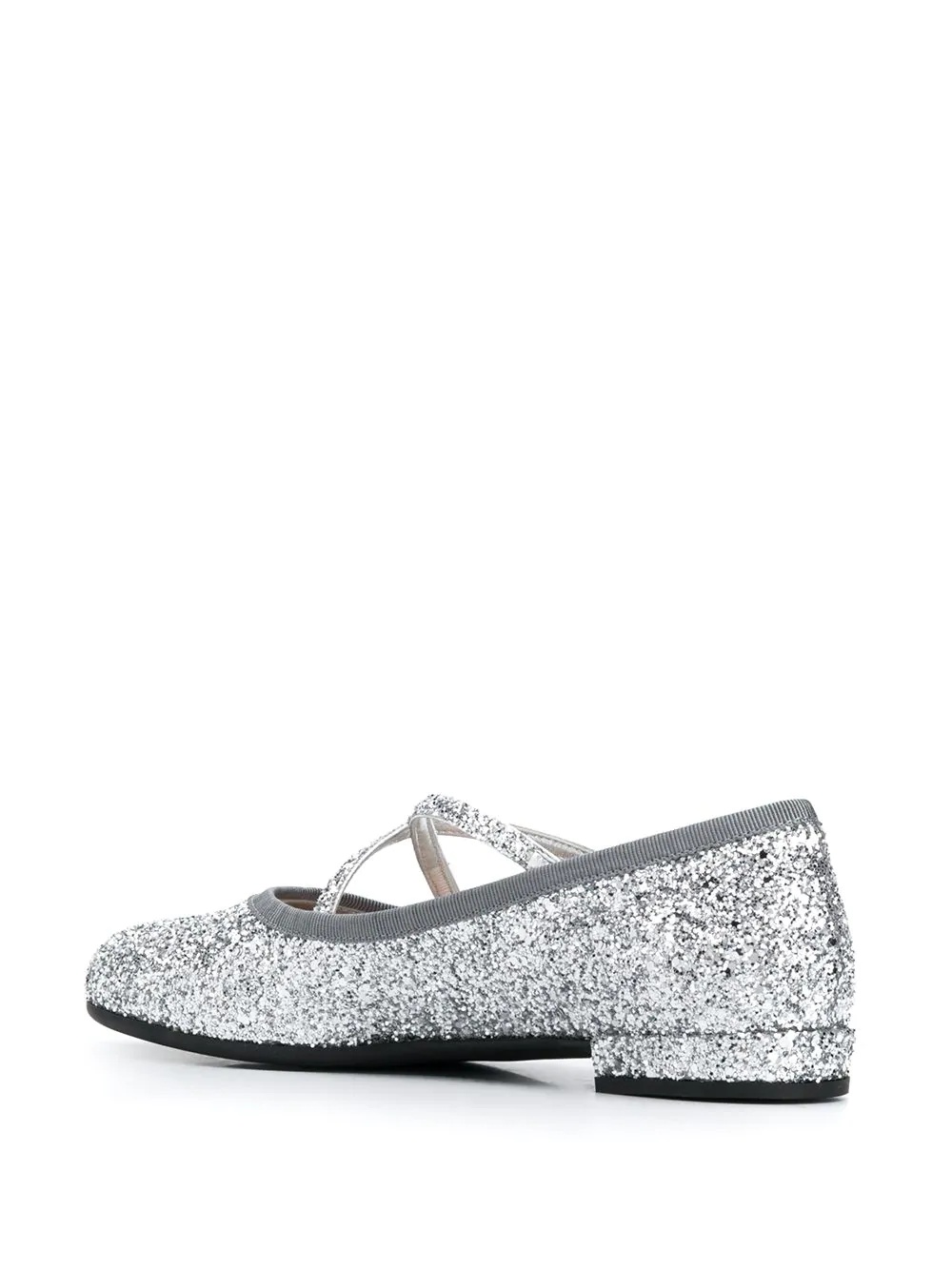 glitter ballerina shoes - 3