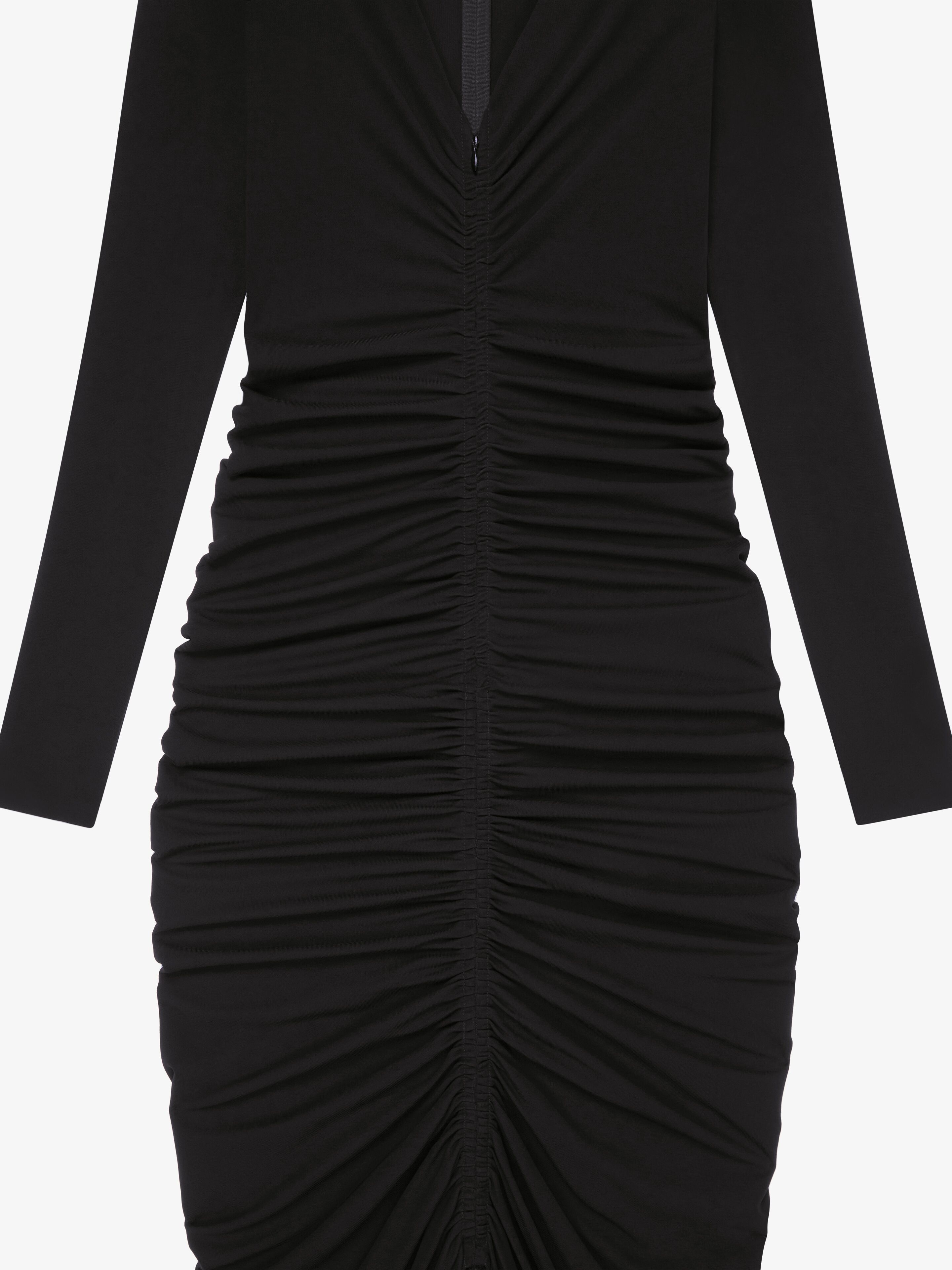 RUCHED DRESS IN CREPE - 7