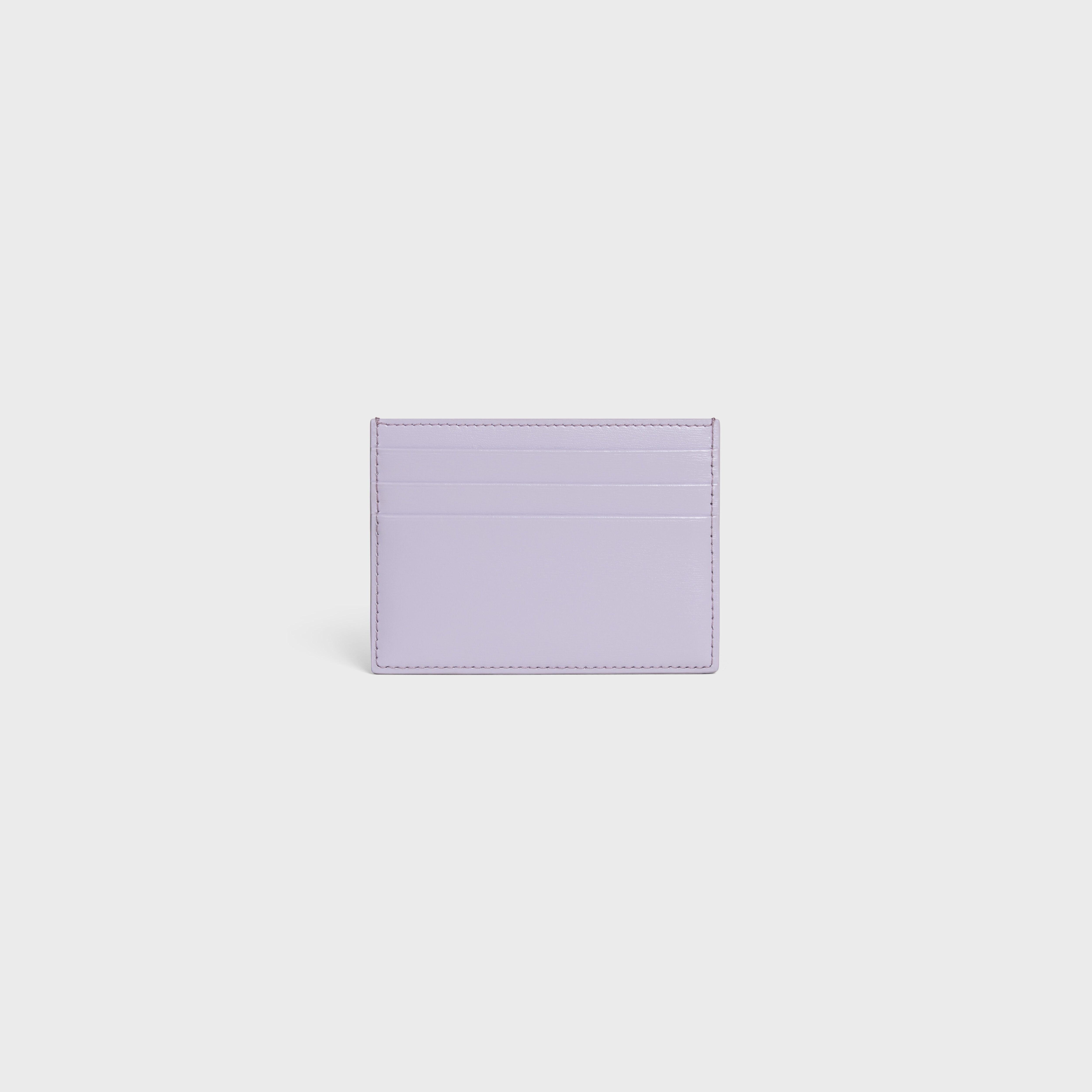 CARD HOLDER TRIOMPHE IN Shiny calfskin - 3