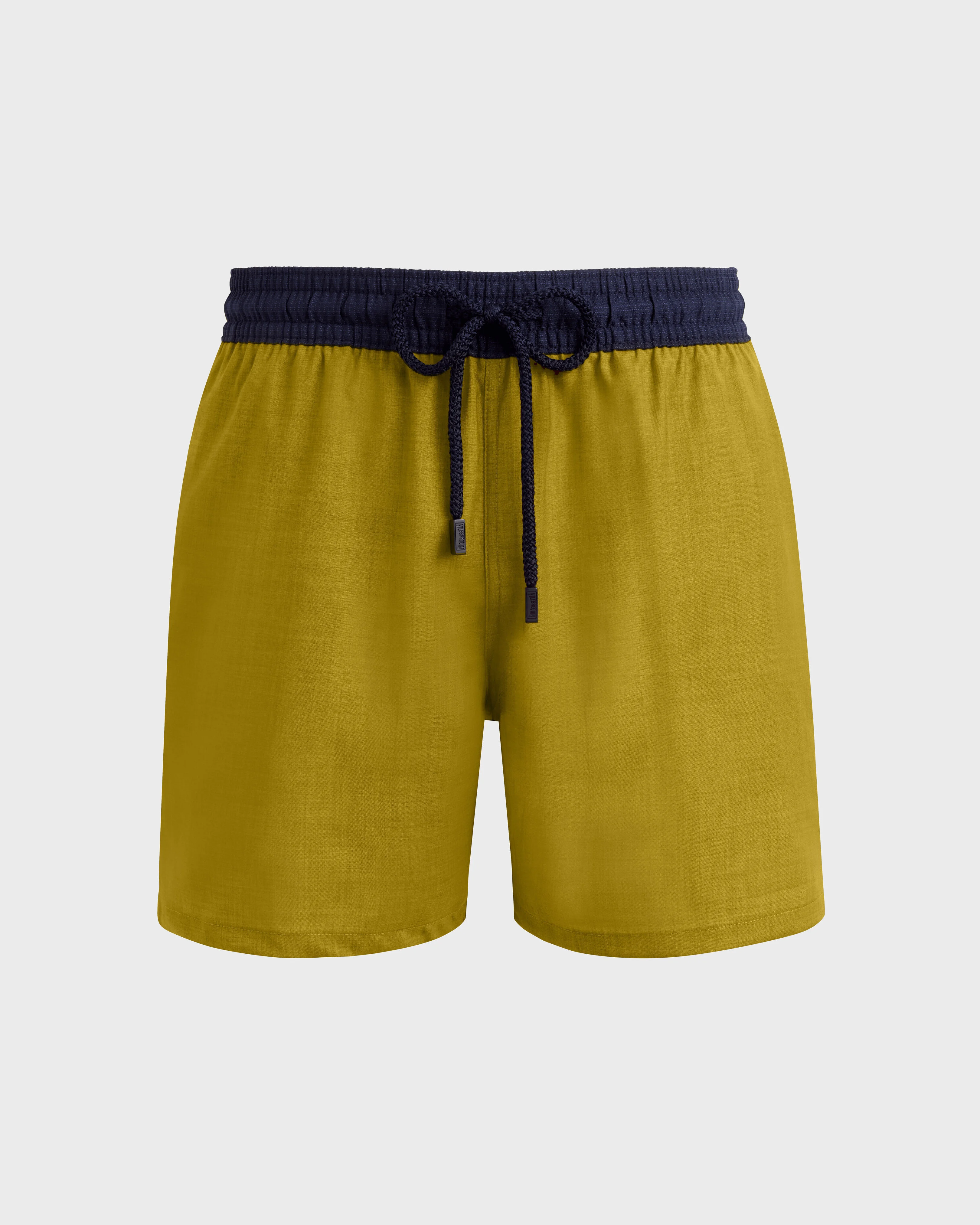 MEN MERINO WOOL SUPER 120'S SWIM SHORTS BICOLOR - 1