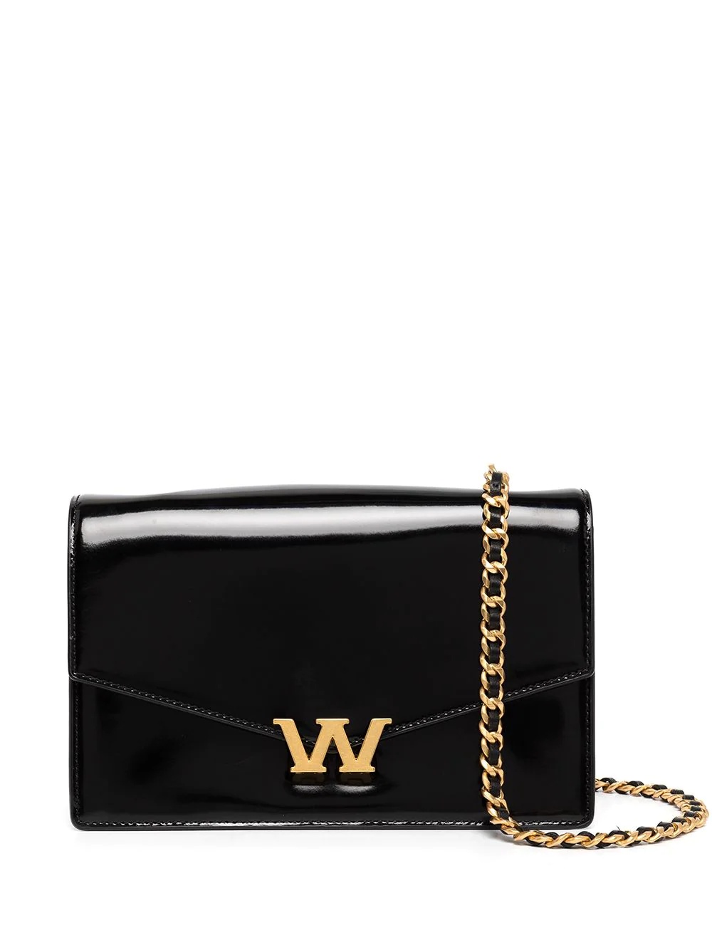 W Legacy patent leather shoulder bag - 1