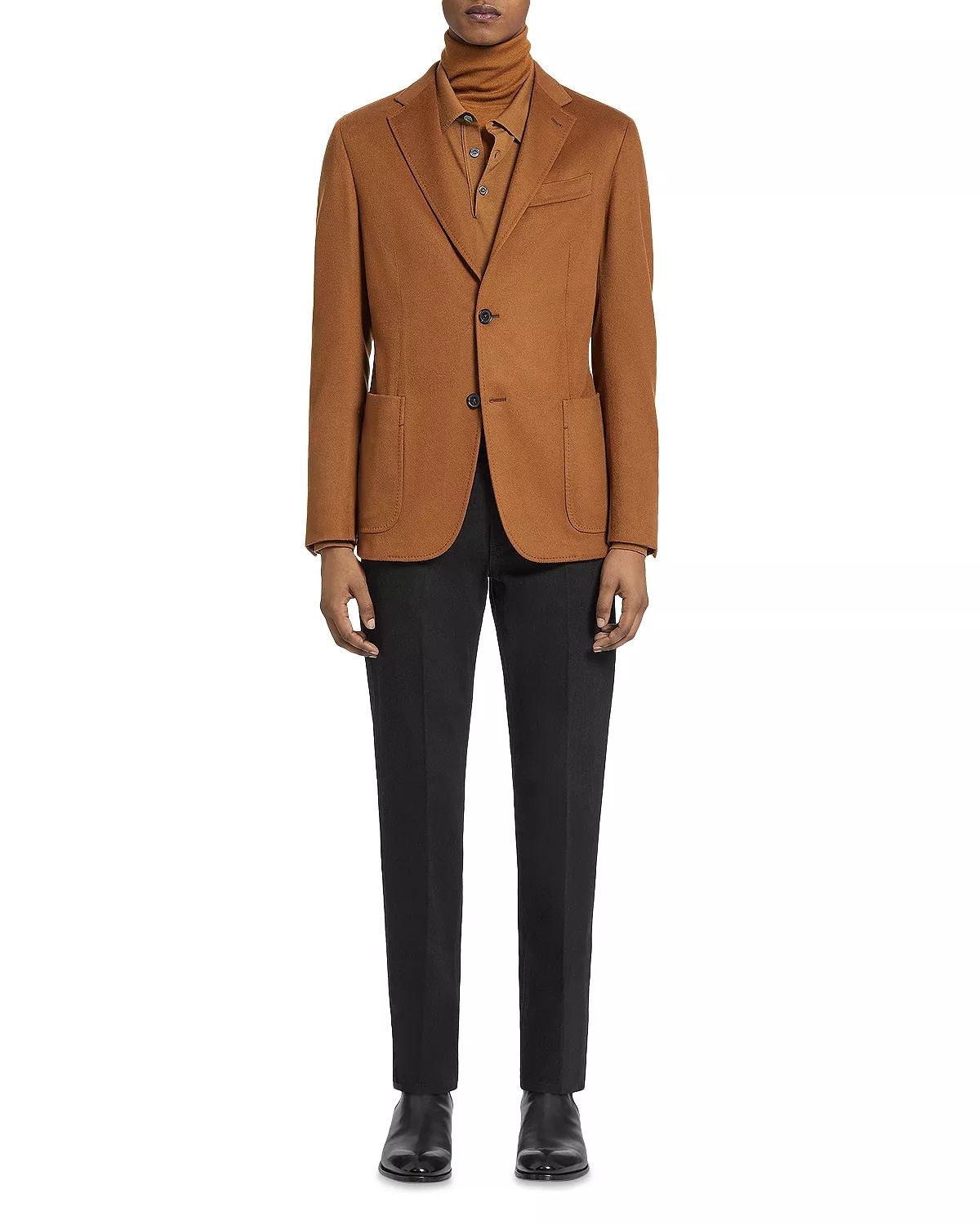 Vicuna Cashseta Light Turtleneck Sweater - 2