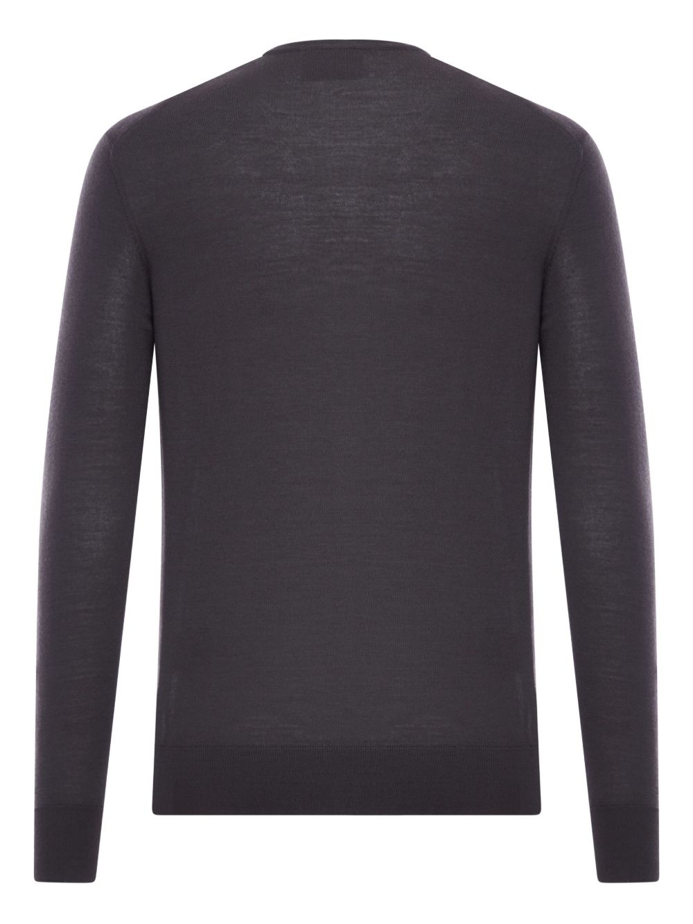 wool crew-neck sweater - 2