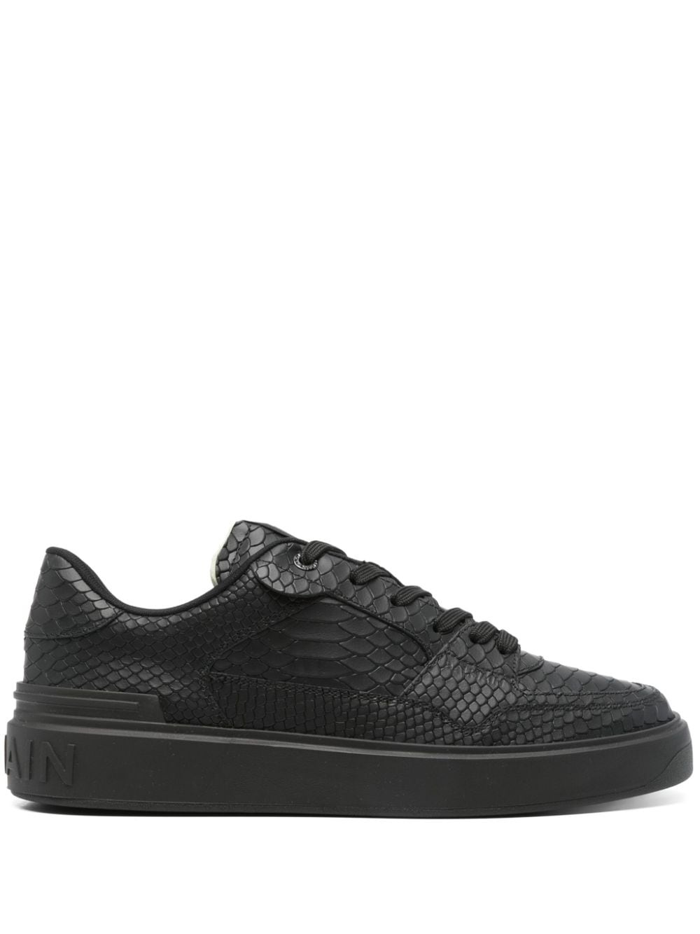 B-Court croc-embossed sneakers - 1