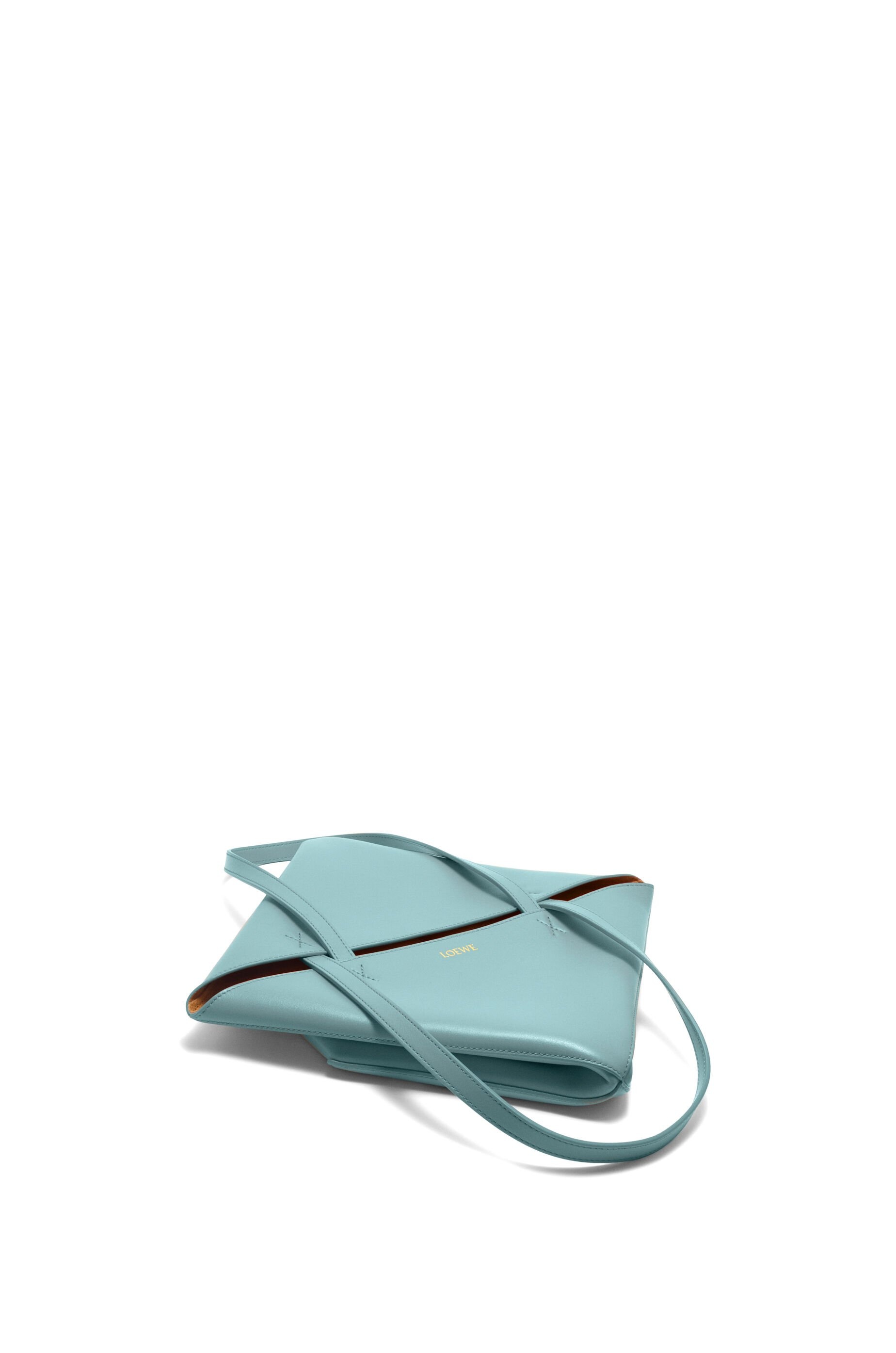 Medium Puzzle Fold tote in shiny calfskin - 5
