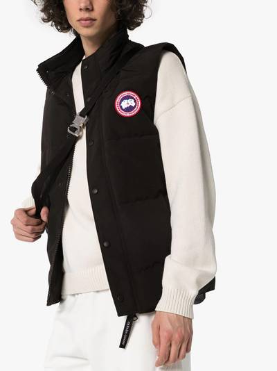 Canada Goose Garson feather down gilet outlook