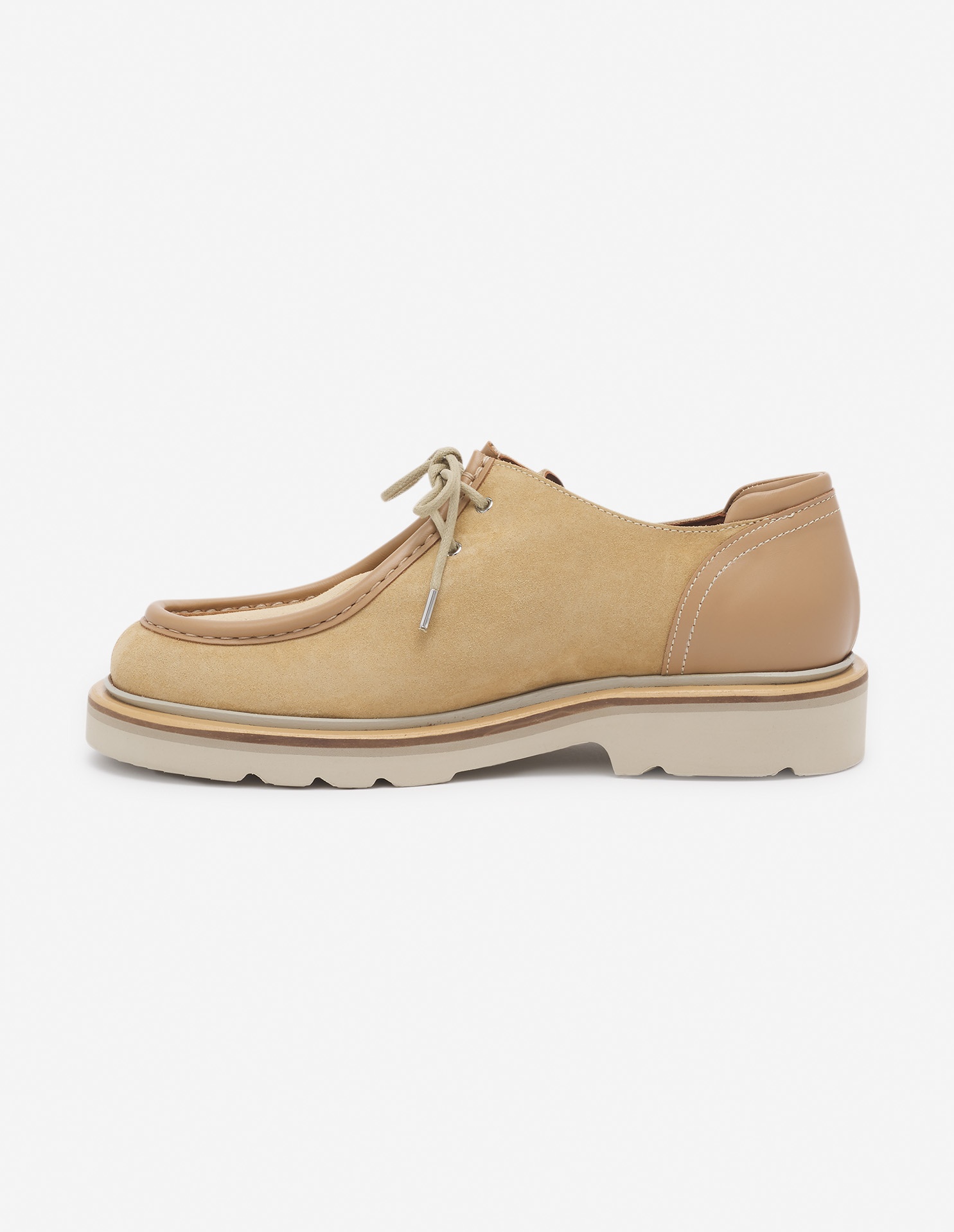 SUEDE LEATHER DERBIES - 6