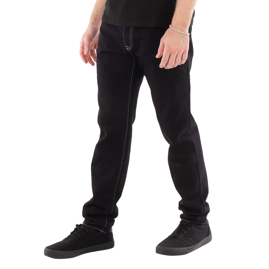 Kenzo Logo-Patch Denim Pants - 3