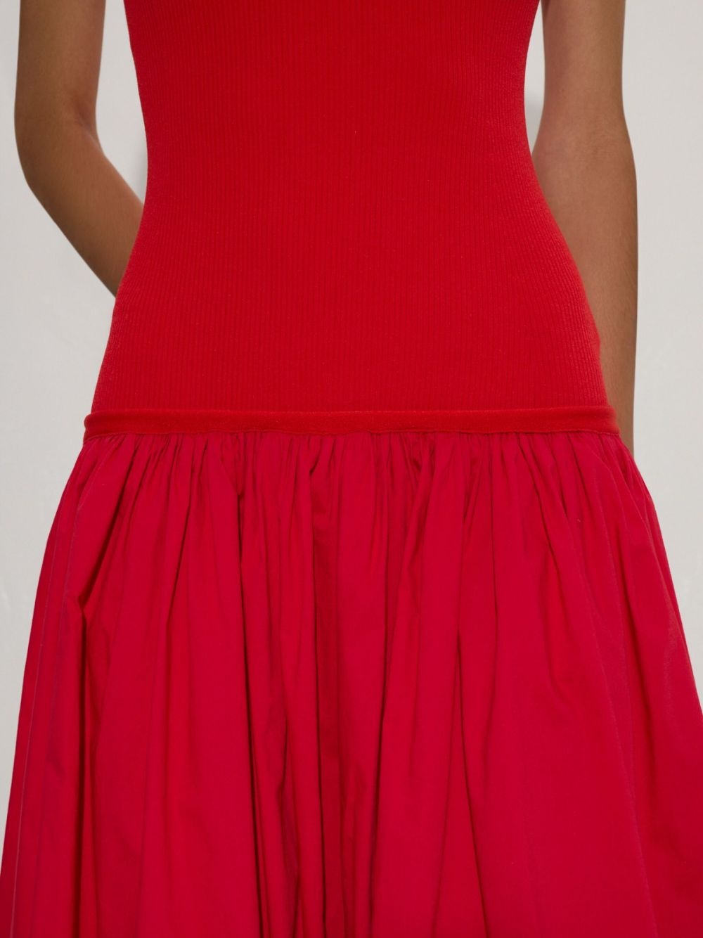Yanez poplin midi dress - 5