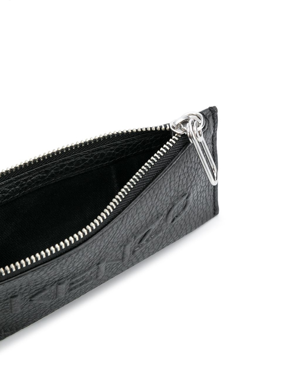 leather zip cardholder - 3