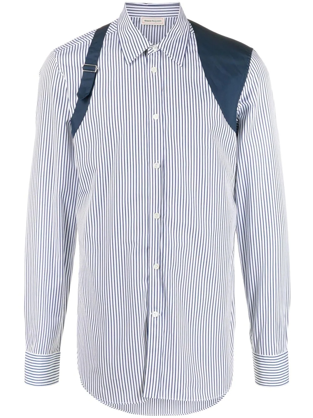 Harness stripe-print shirt - 1