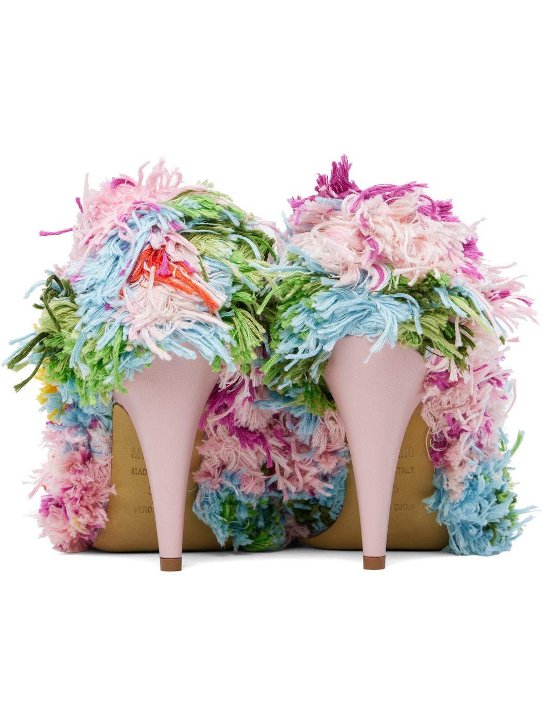 Multicolor Tufting Heels - 2
