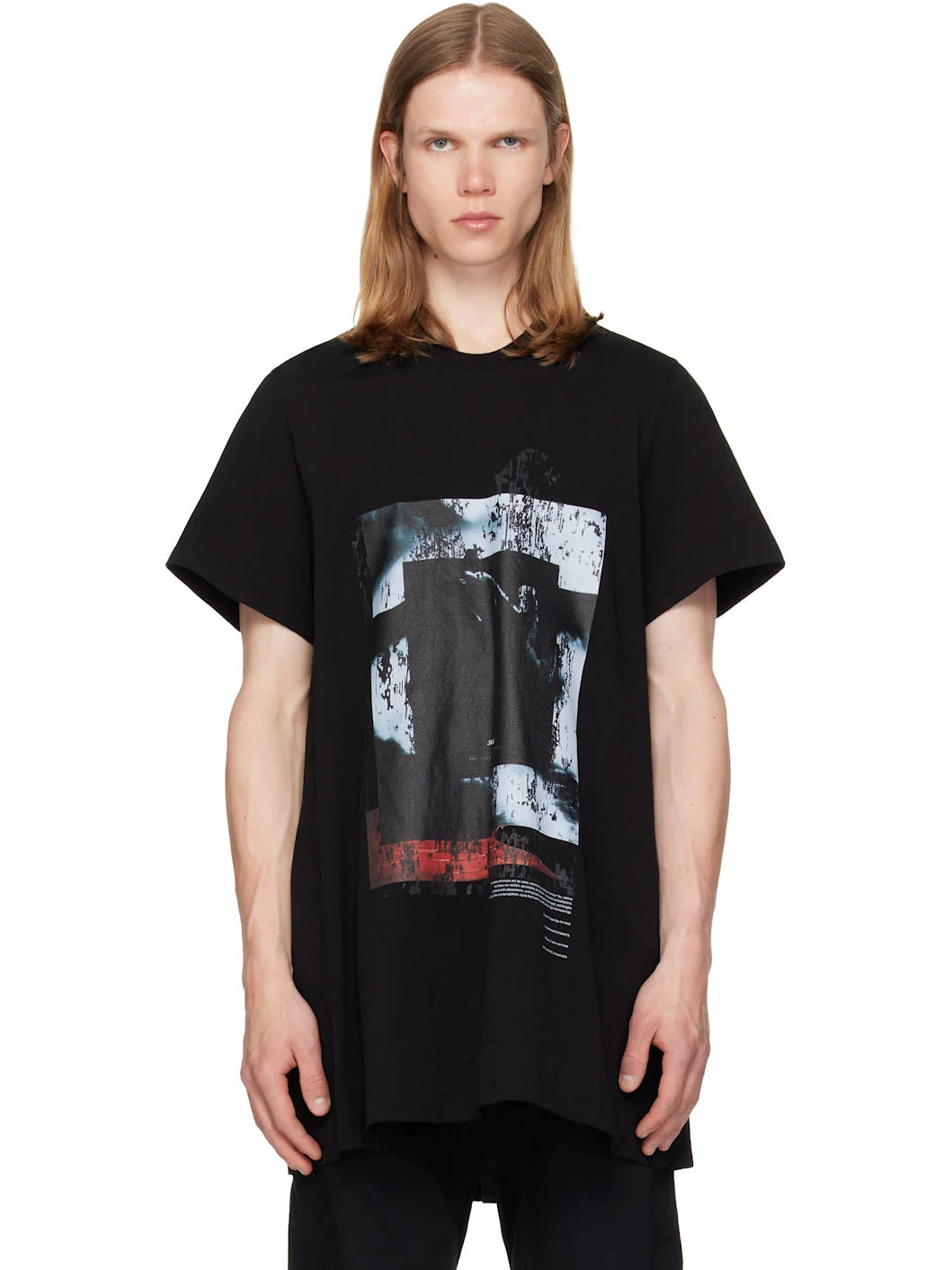 Black Prayer Flare T-Shirt - 1