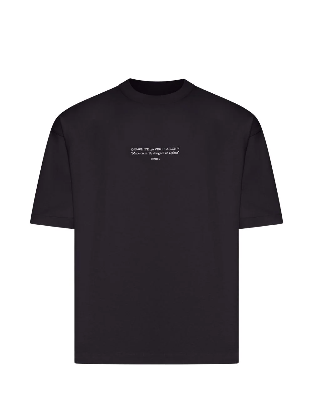 slogan-print T-shirt - 1