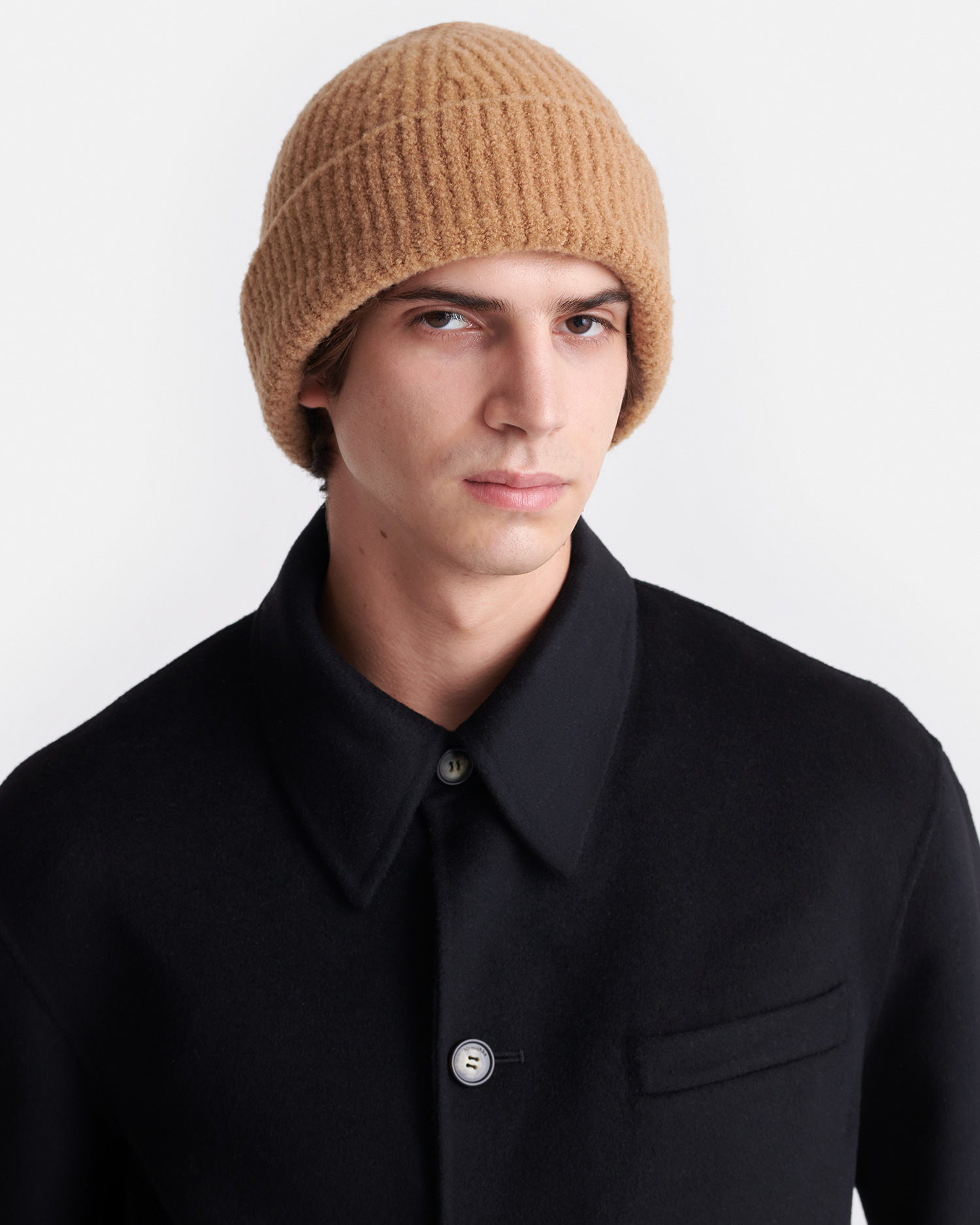 Compact Boucle Beanie - 2
