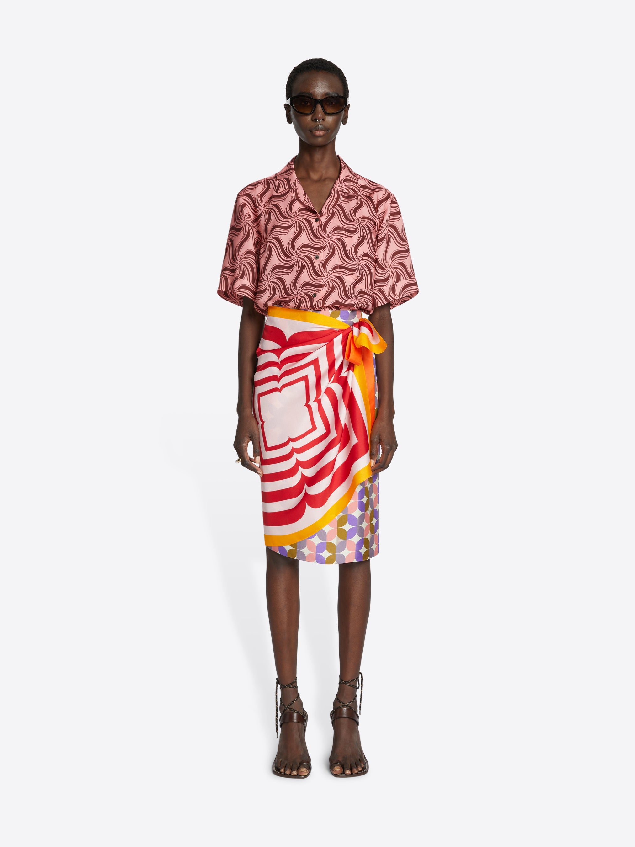 WRAP SCARF-SKIRT - 2
