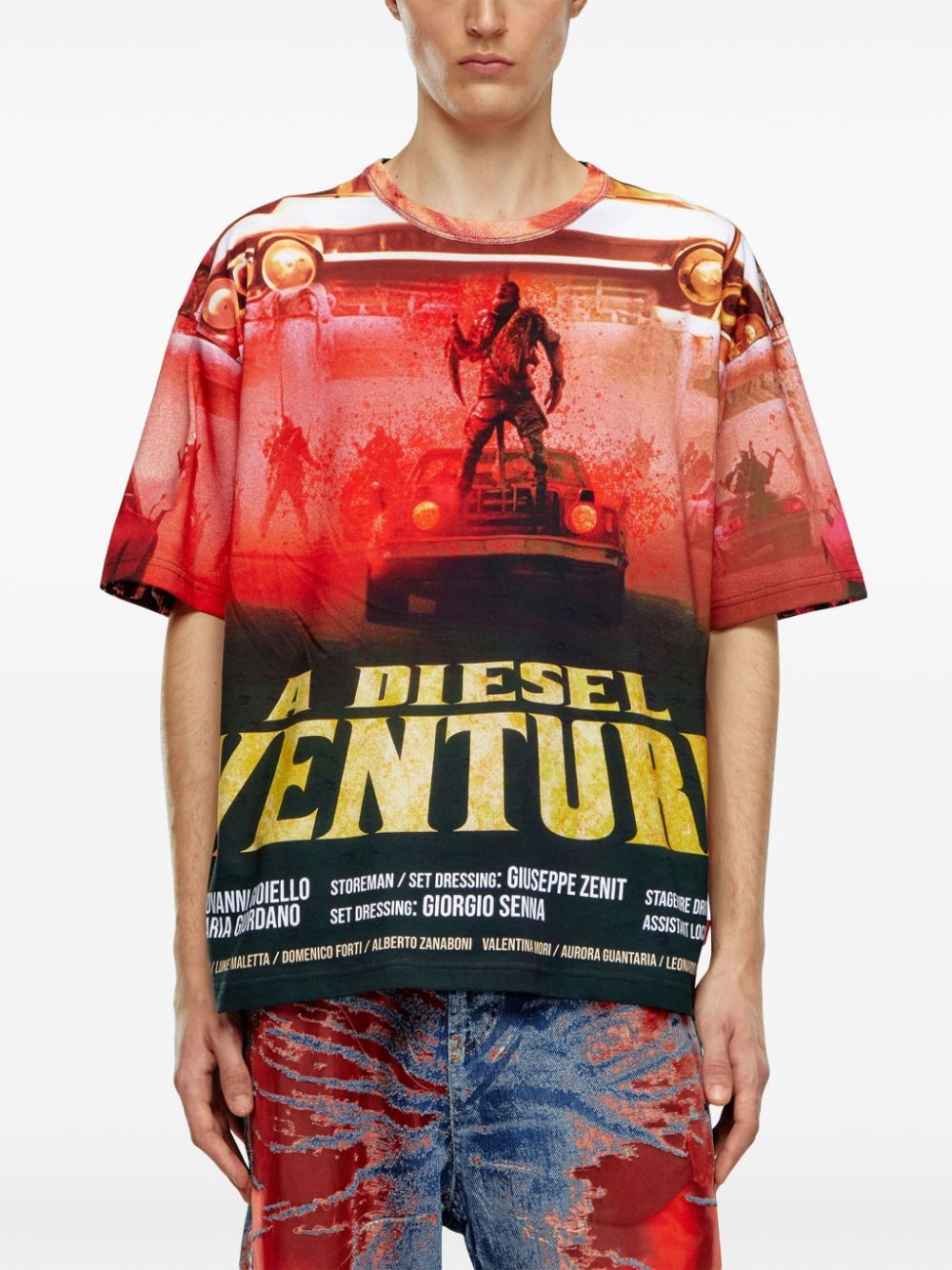 T-Boxt-Adventure graphic-print T-shirt - 3