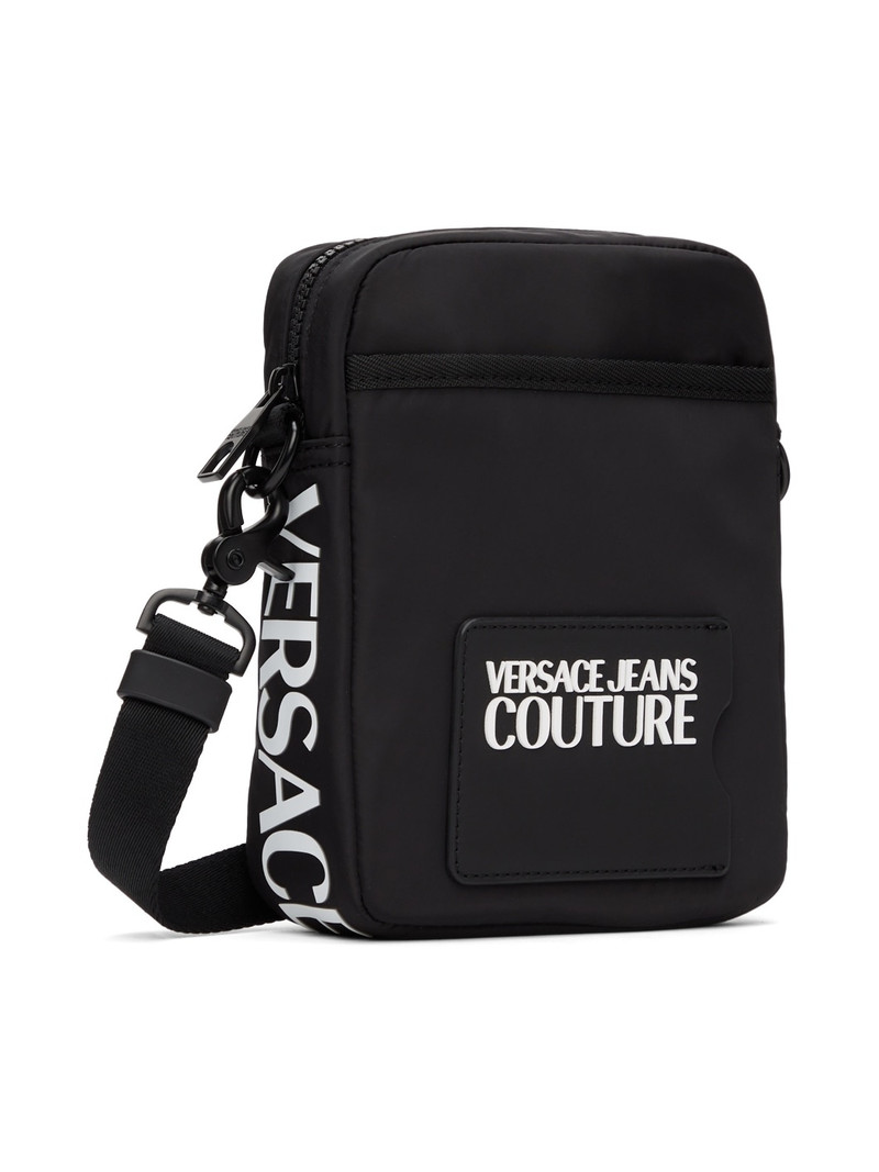 Black Logo Crossbody Bag 2
