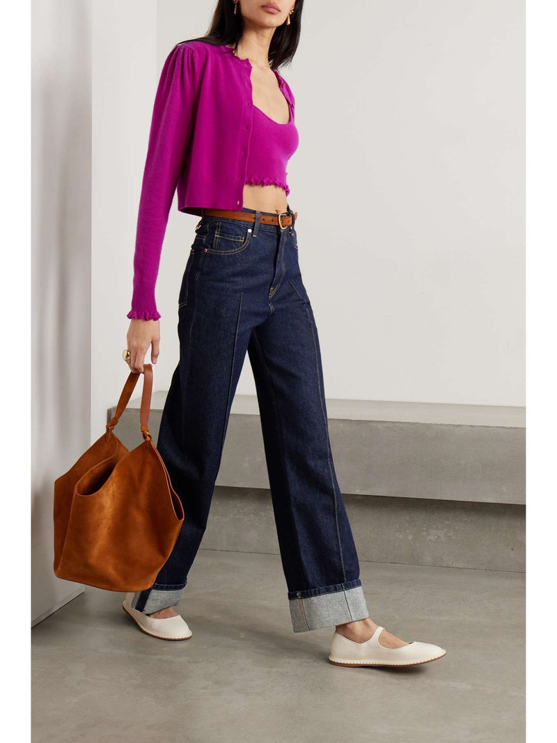 ULLA JOHNSON The Genevieve high-rise straight-leg jeans outlook