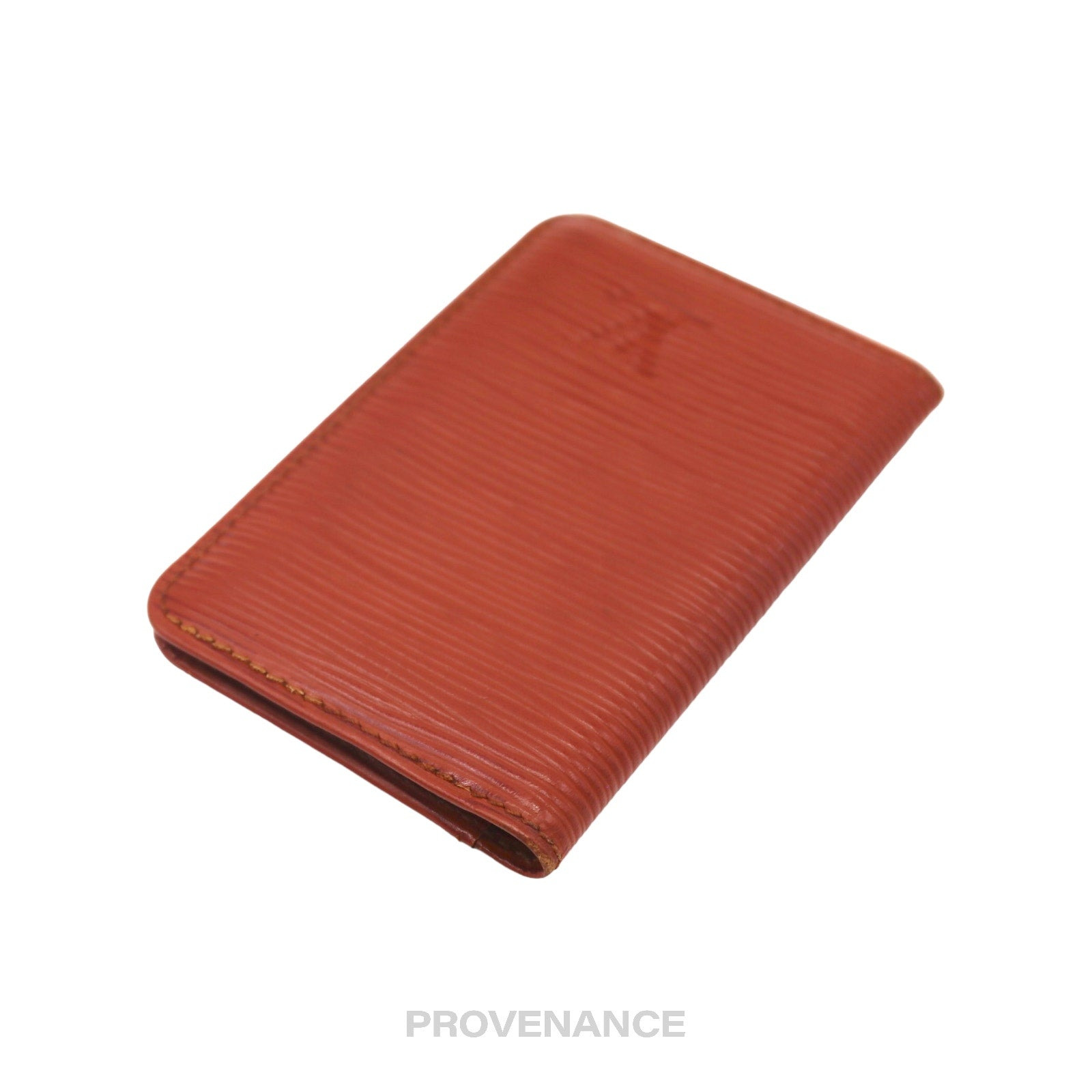 Louis Vuitton Pocket Organizer Wallet - Fawn Epi Leather - 5