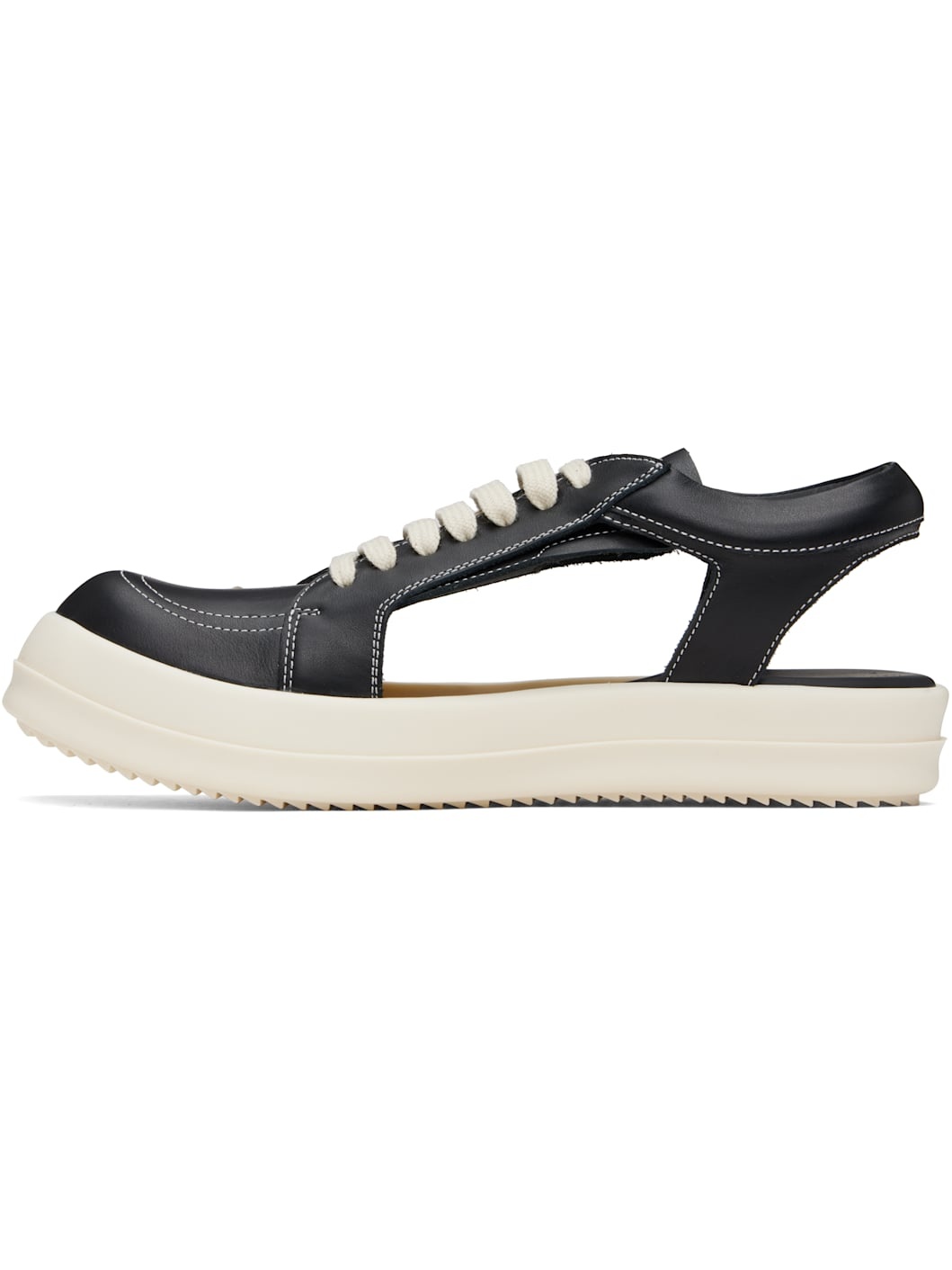 Black Hollywood Hollowed Vintage Sneaks Sneakers - 3