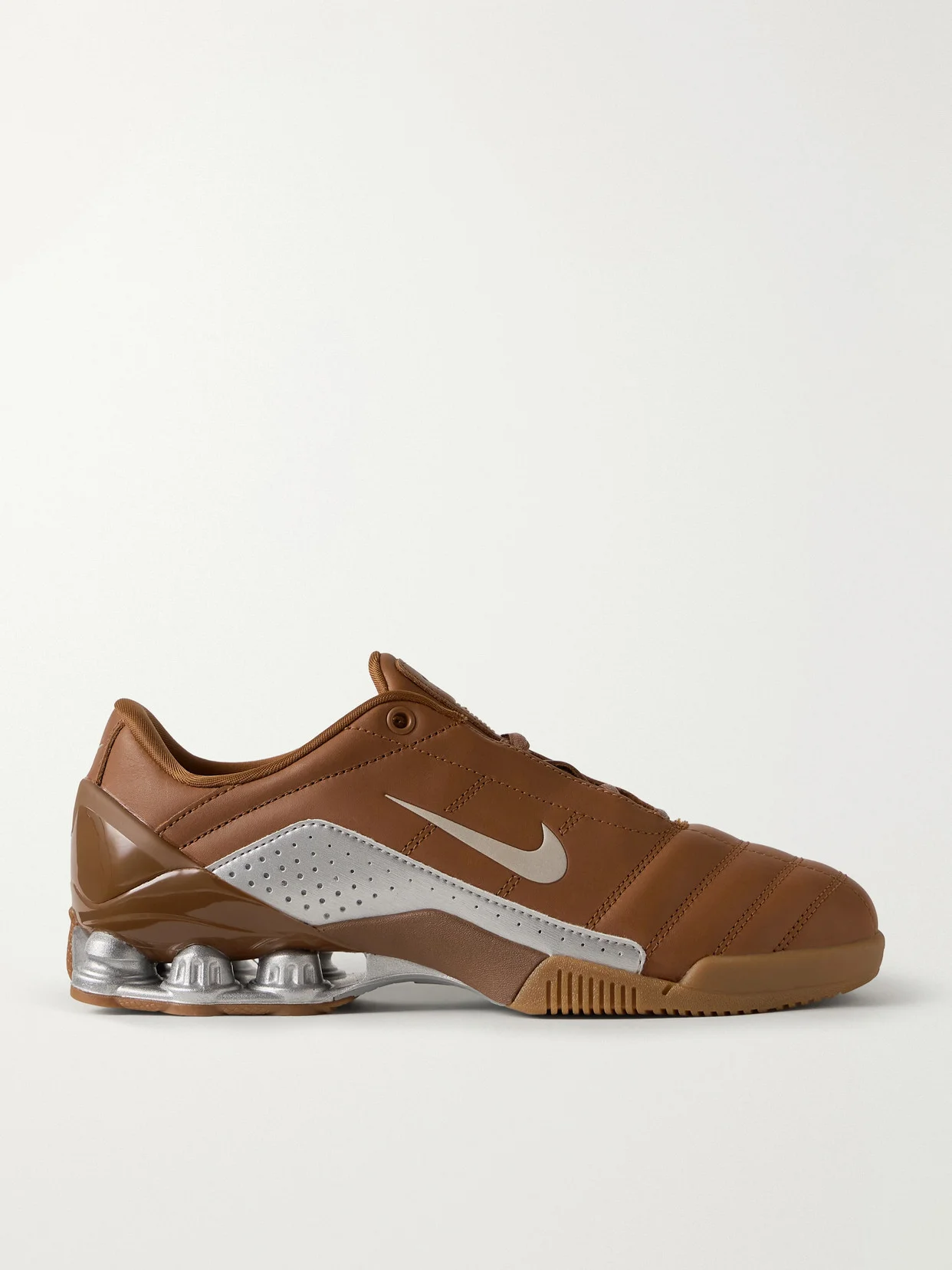 T90 Shox Magia Qs Leather Sneakers - 1