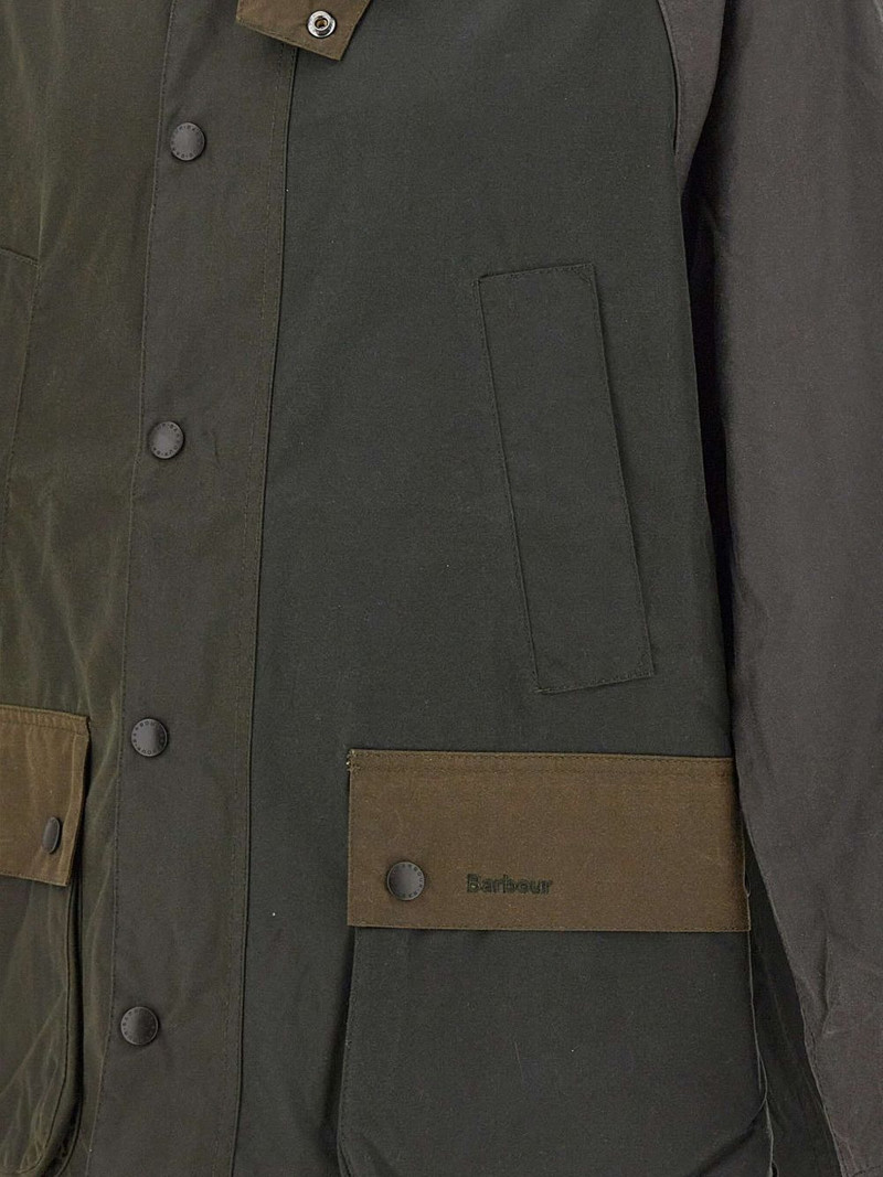 Barbour patchwork corduroy collar jacket outlook