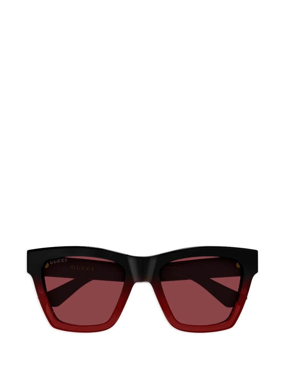 square-frame sunglasses - 1