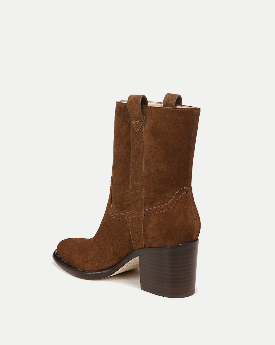 CARMEN SUEDE BOOTIE - 4