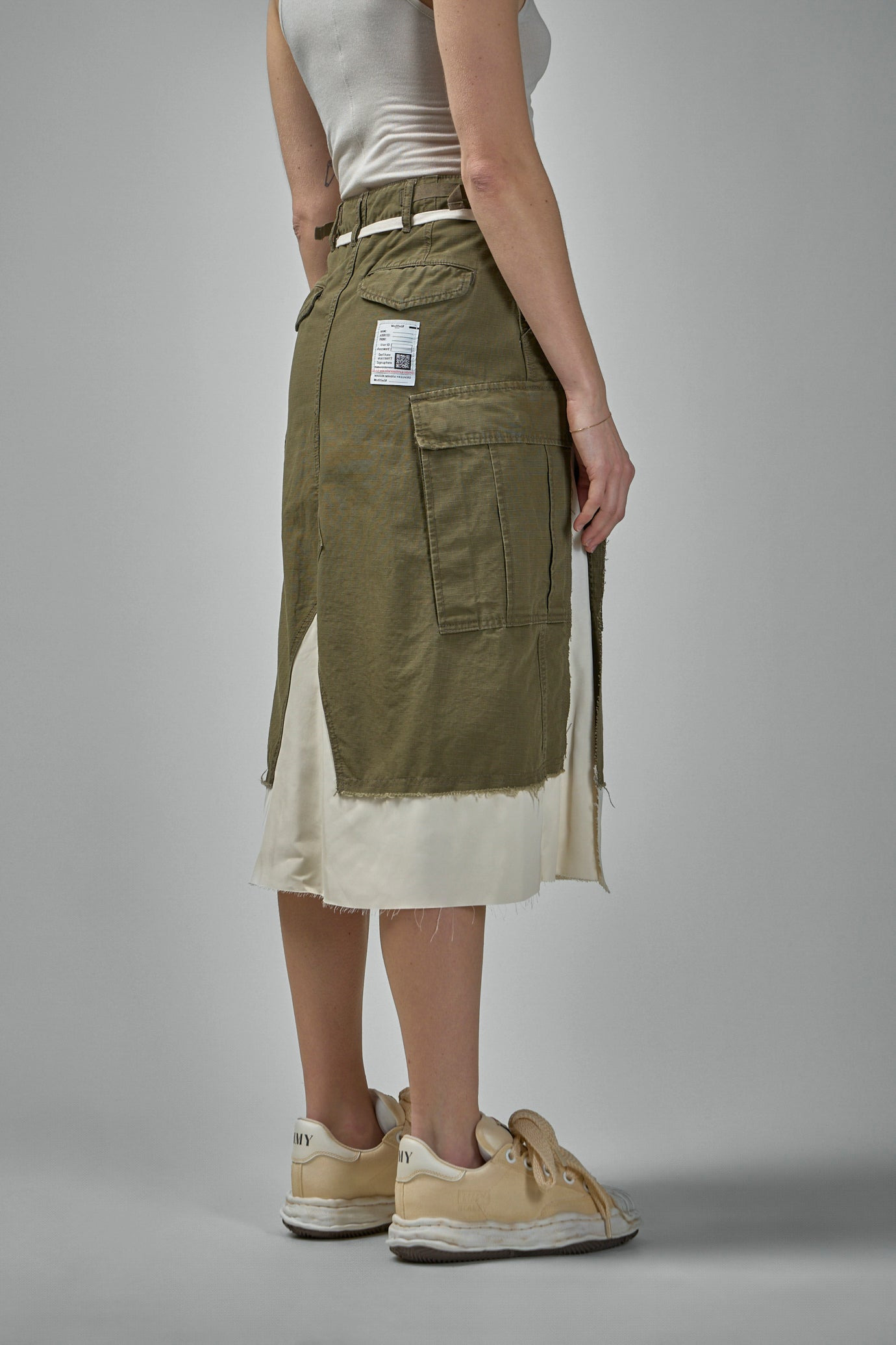 Cargo Shorts Pasted Skirt - 3