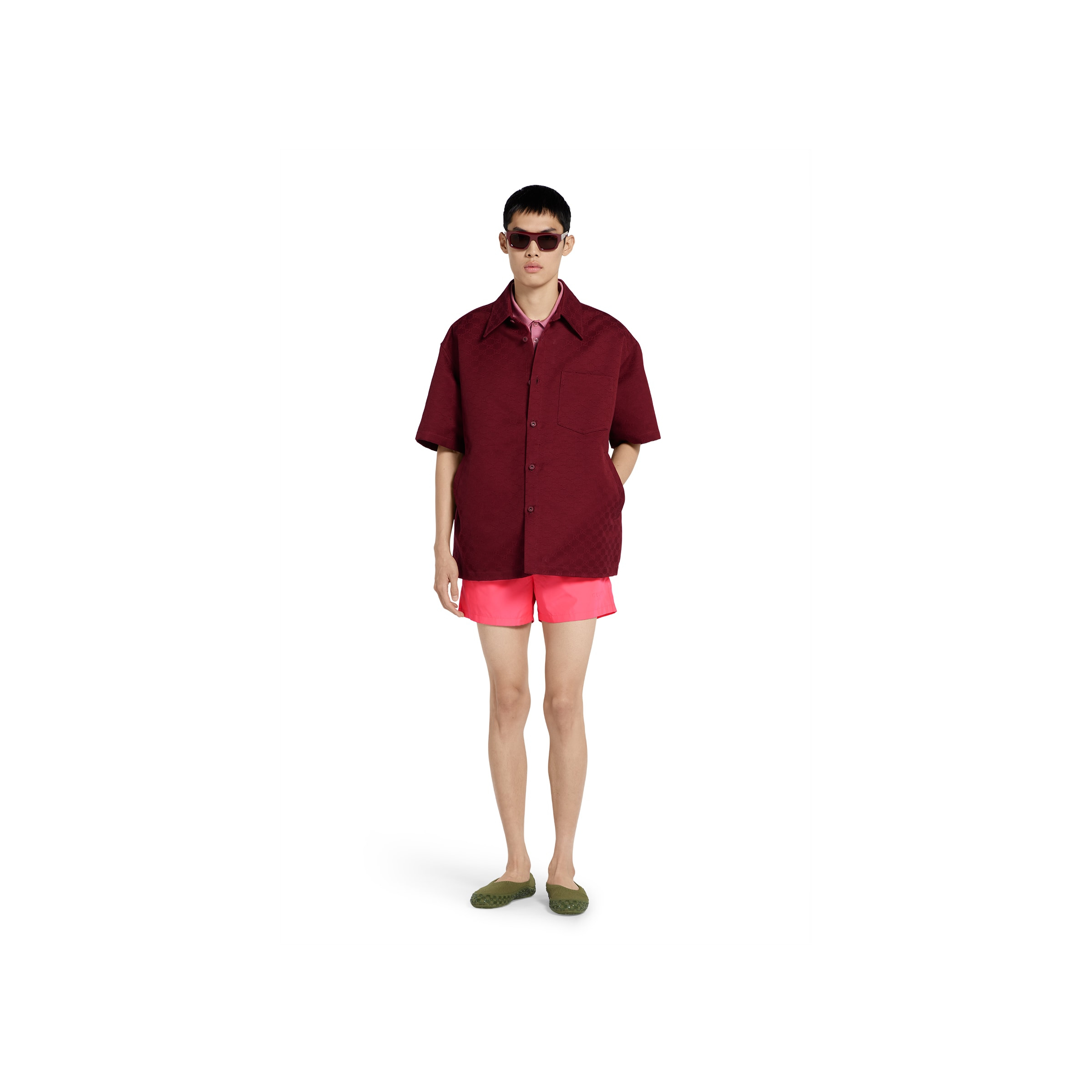 Technical poplin swim short - 2