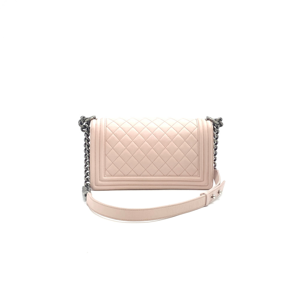 Chanel No.23 Pink Boy Bag Medium - 3