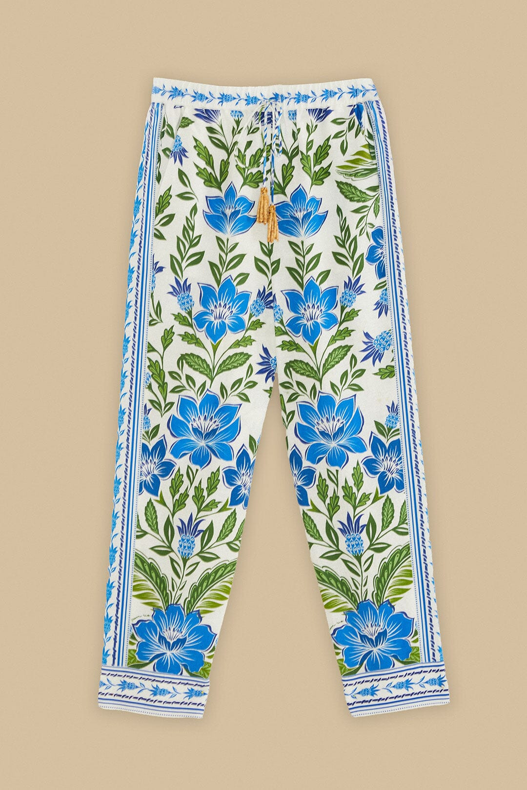 Off-White Tropicance Lenzing™ Ecovero™ Euroflax™ Pants - 1