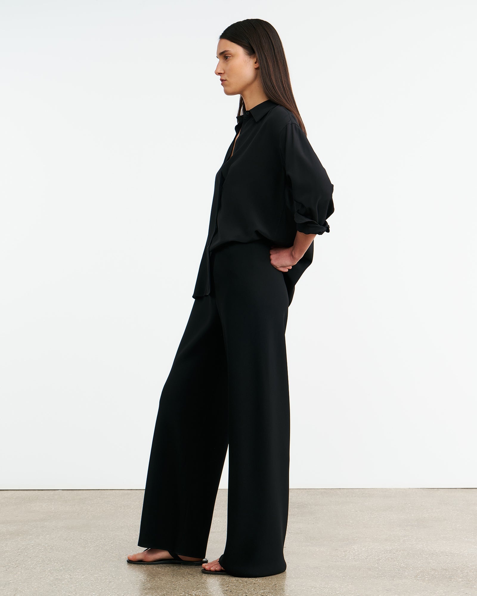 MARLOW WIDE LEG PANT - 4