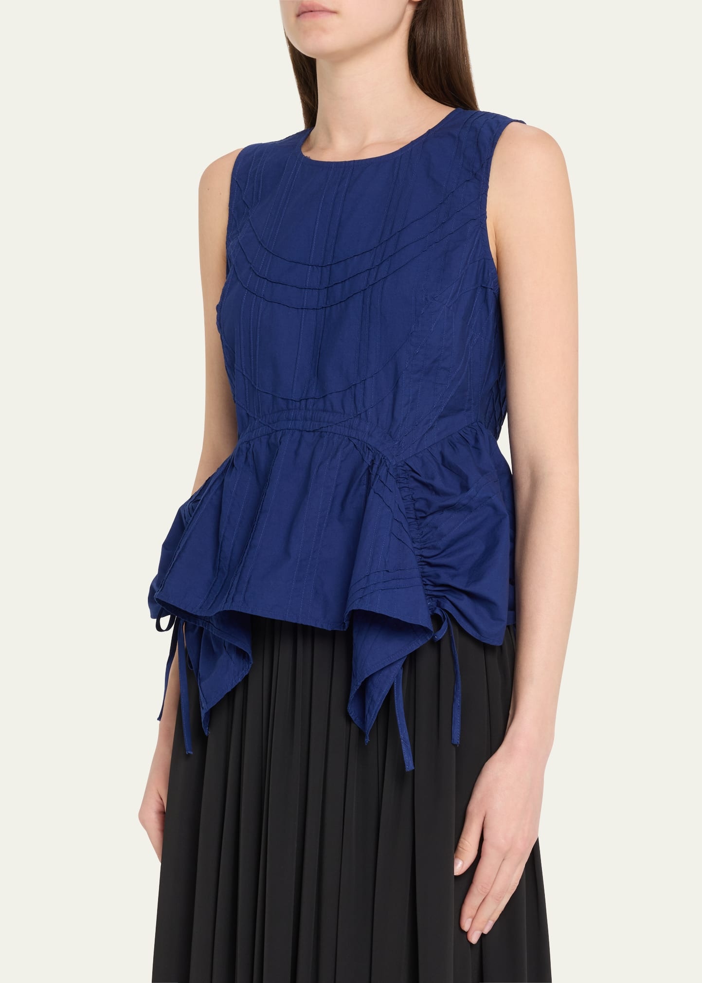 Camden Cotton Poplin Tank Top - 4