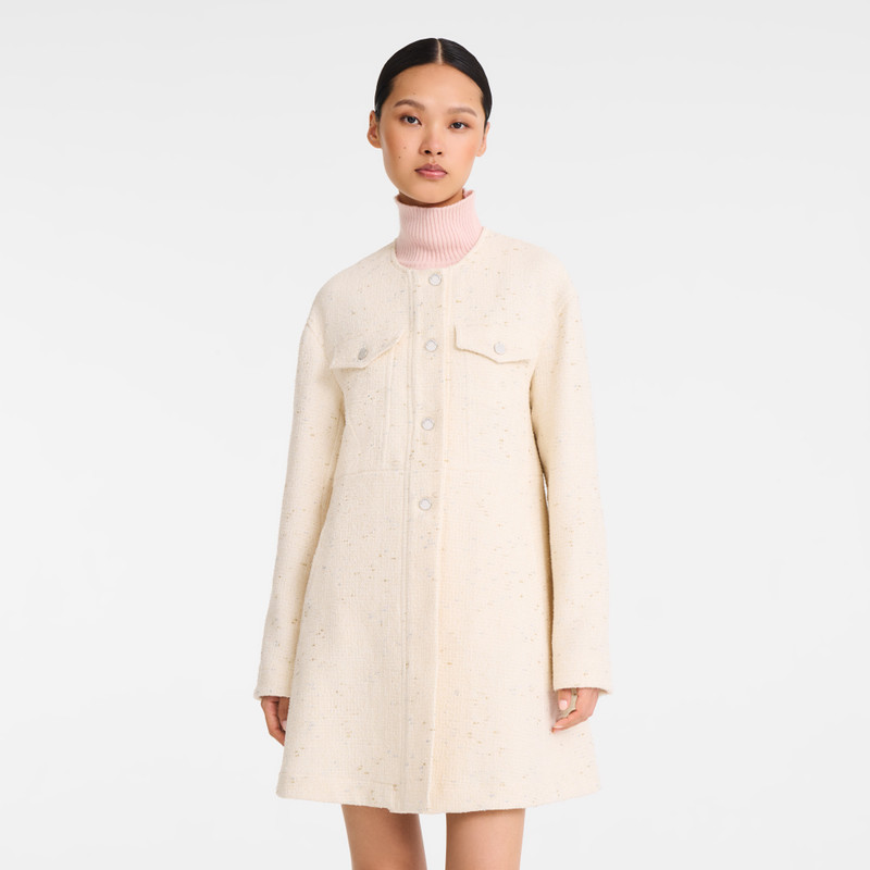 Coat Ivory - Tweed 4