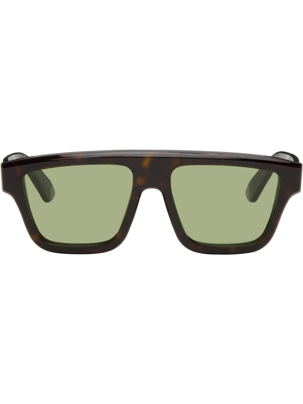 Brown RETROSUPERFUTURE Edition Nistakari Sunglasses - 1