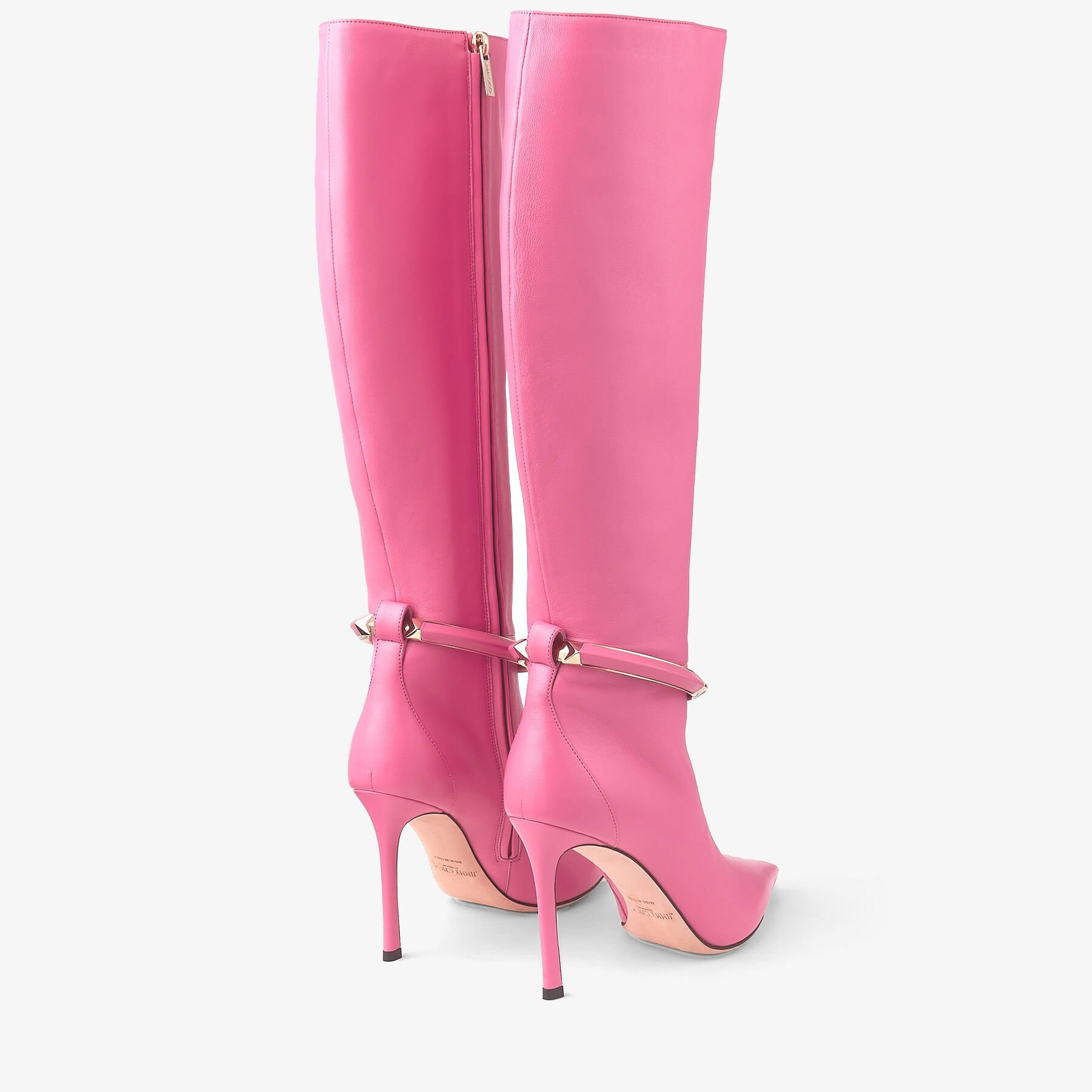 Dreece KB 95
Candy Pink Nappa Leather Knee Boots - 5