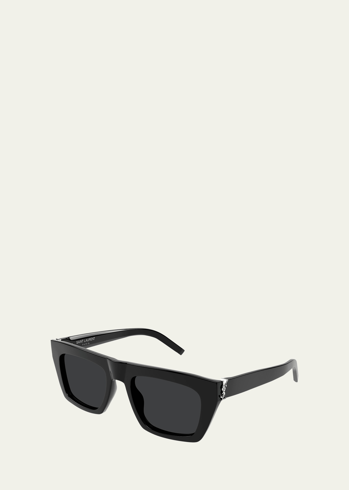Men's Nylon and Acetate Rectangle Sunglasses - 2